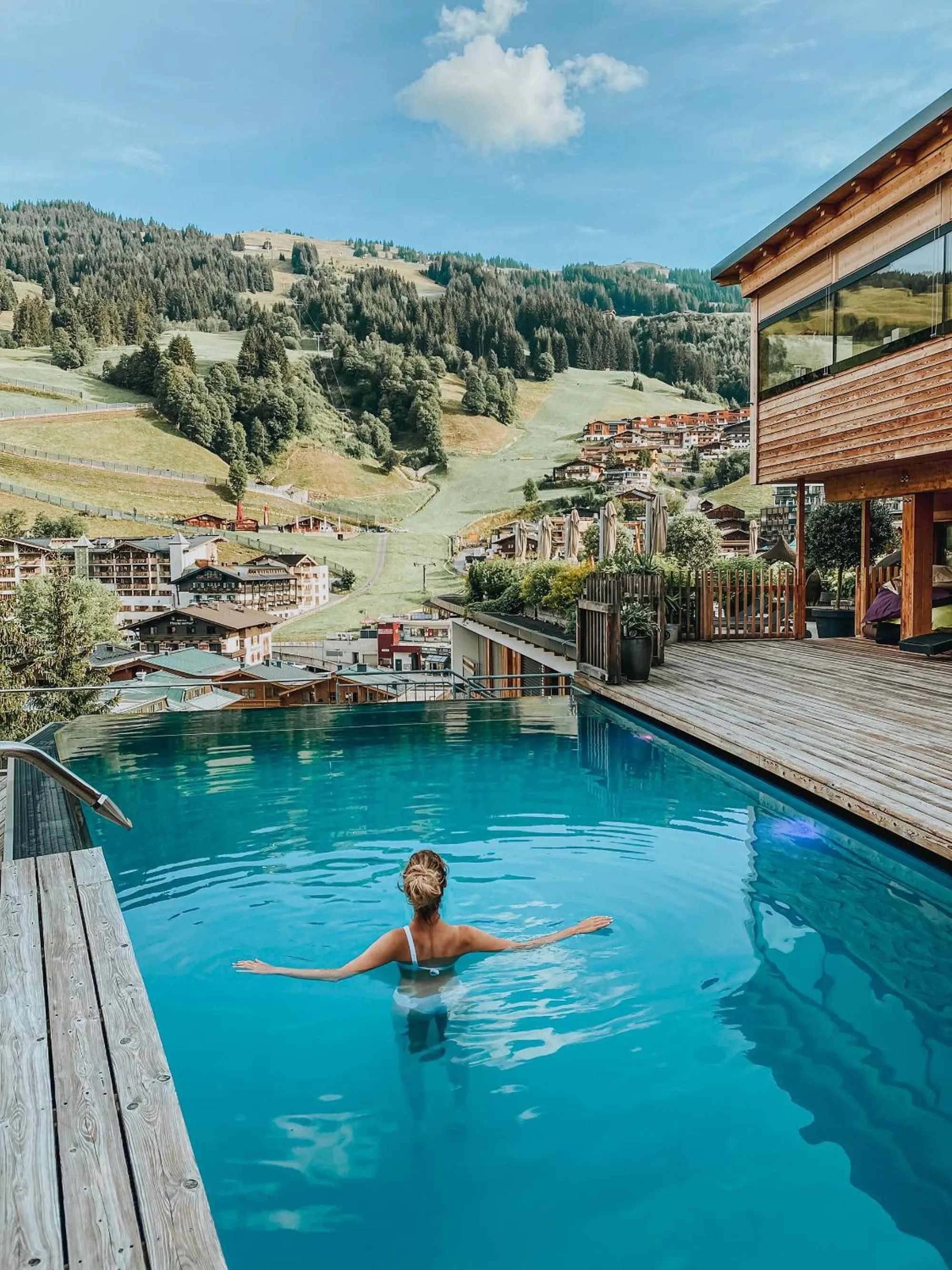 Spa and wellness centre/facilities in Alpin Juwel - Bio und Lifestylehotel