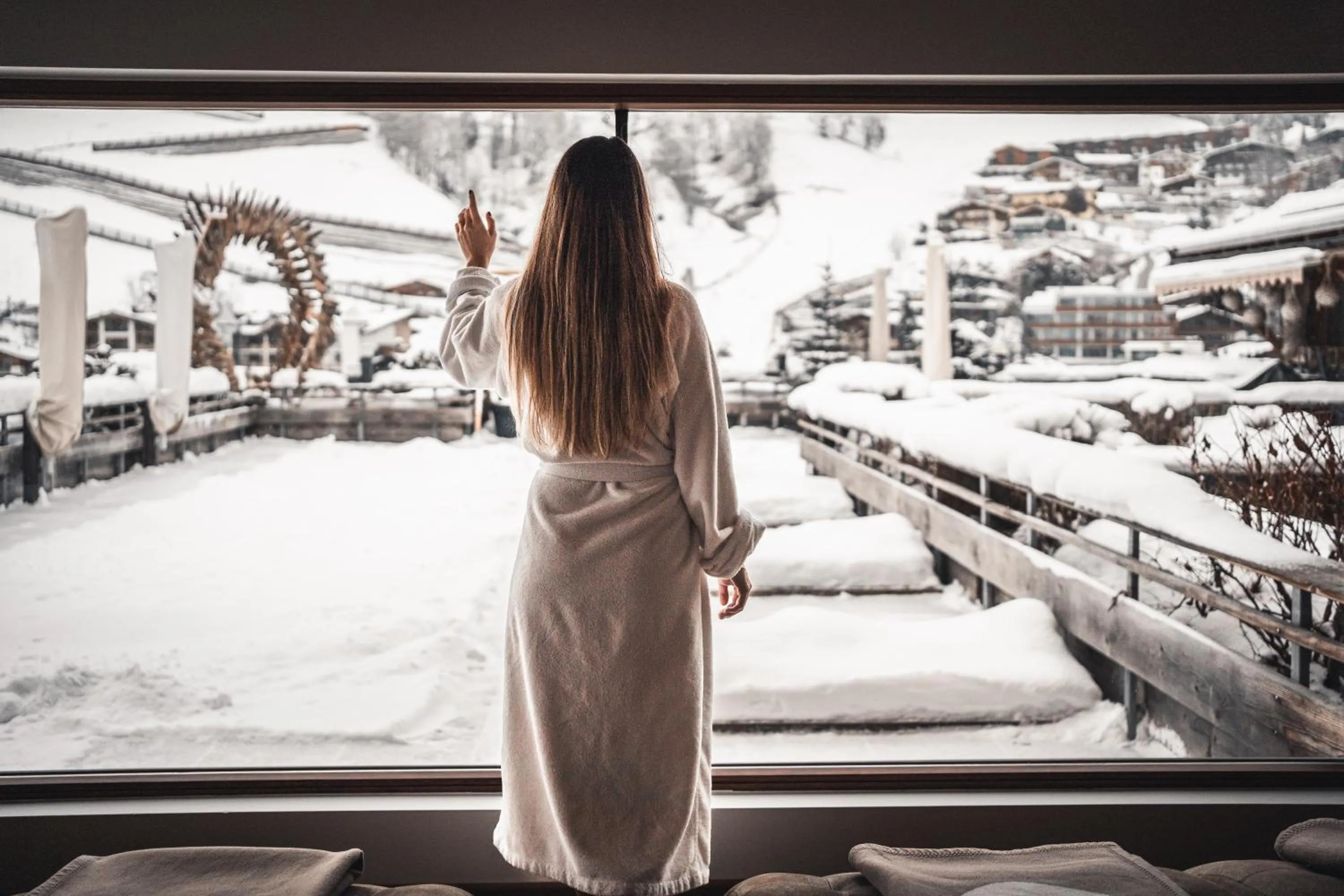 Spa and wellness centre/facilities in Alpin Juwel - Bio und Lifestylehotel