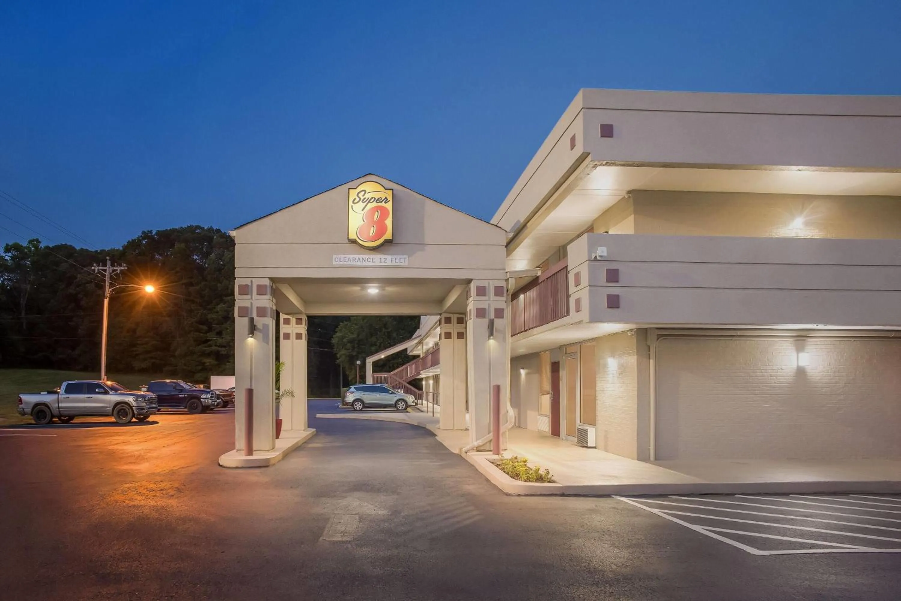 Property building in Super 8 by Wyndham Commerce