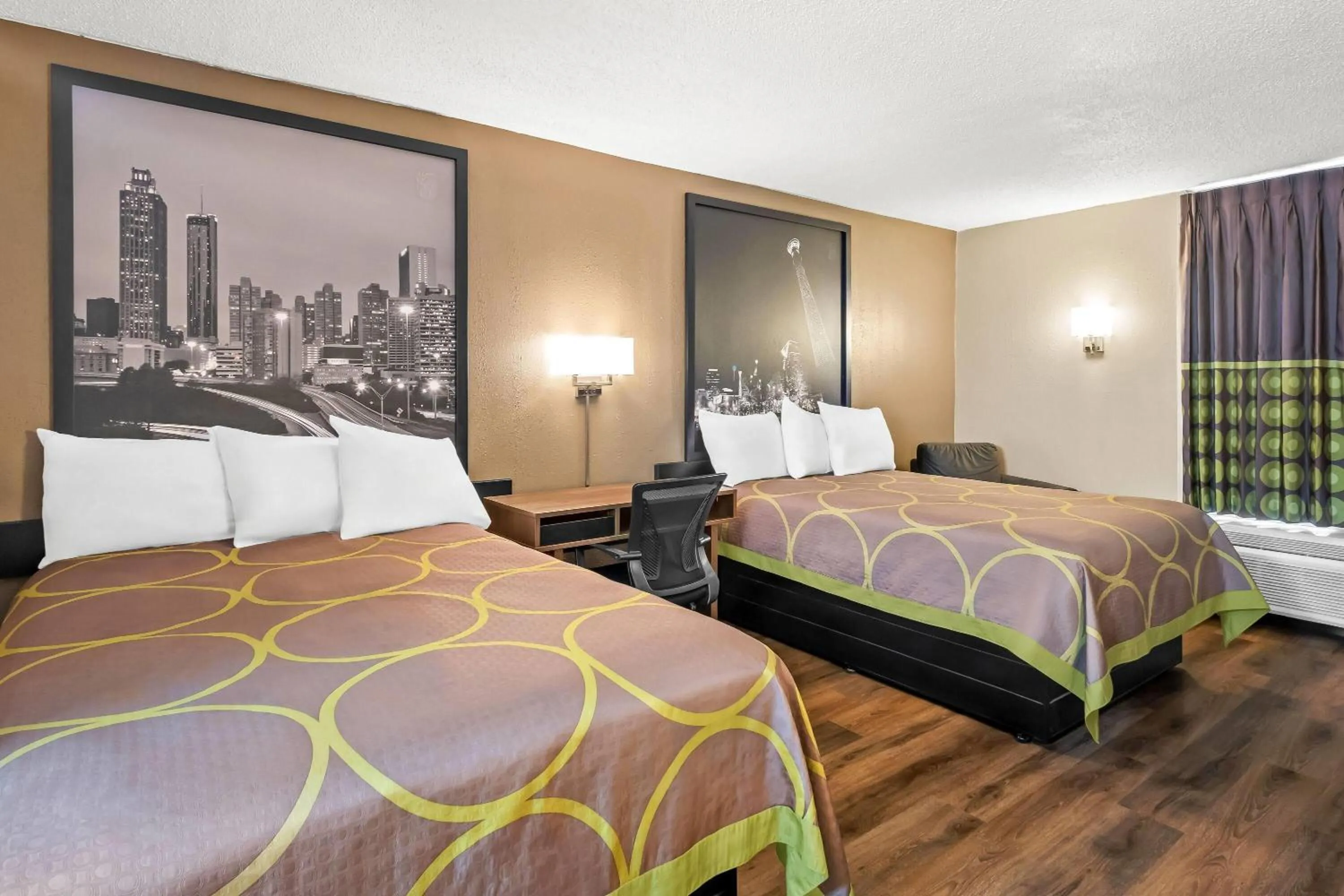 Bed in Super 8 by Wyndham Commerce