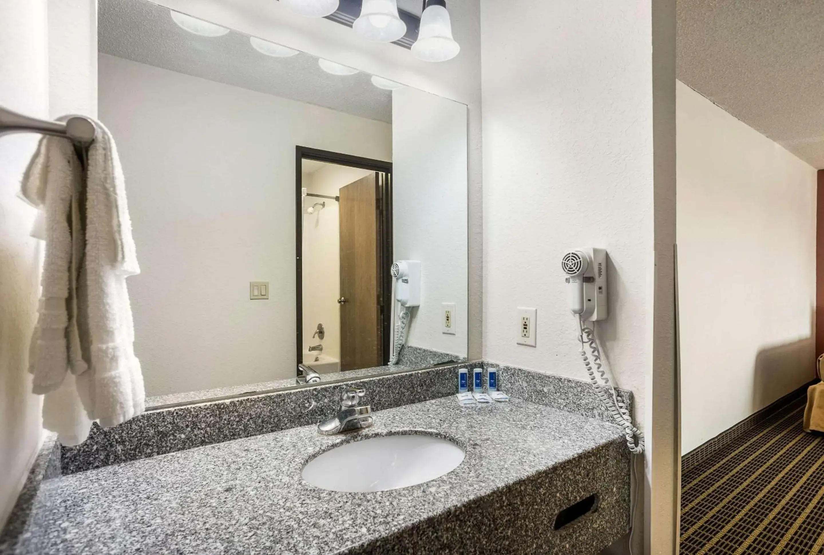 Bedroom in Rodeway Inn Bedroom in Rodeway Inn