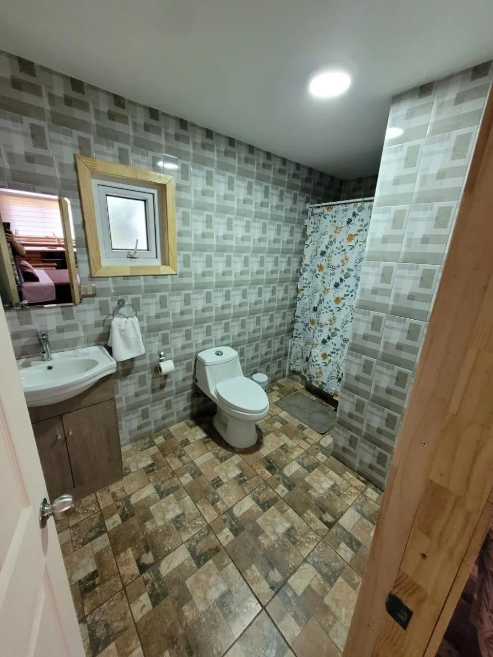 Twin Room in Aysen Bike Cabañas