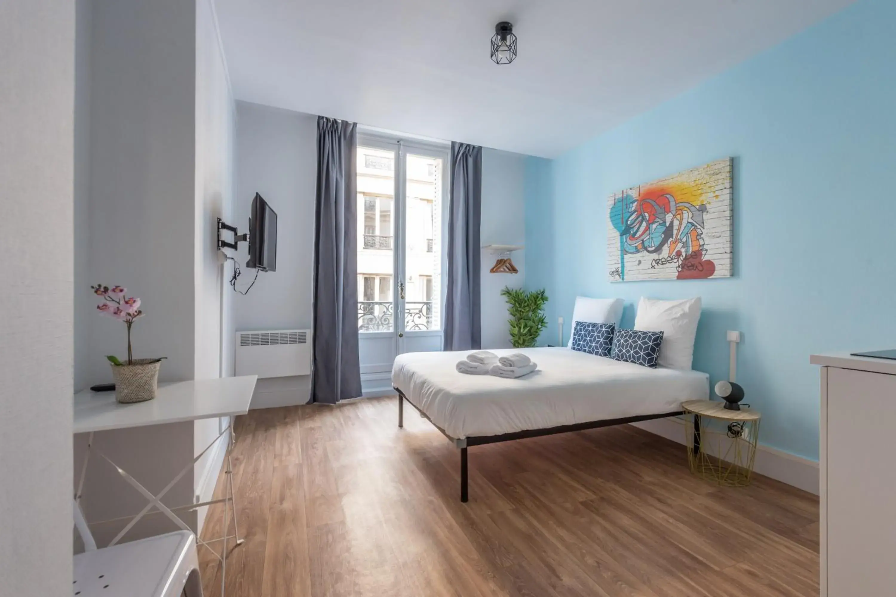 Studio with Balcony in WS Hôtel de Ville - Musée Pompidou Studio with Balcony in WS Hôtel de Ville - Musée Pompidou