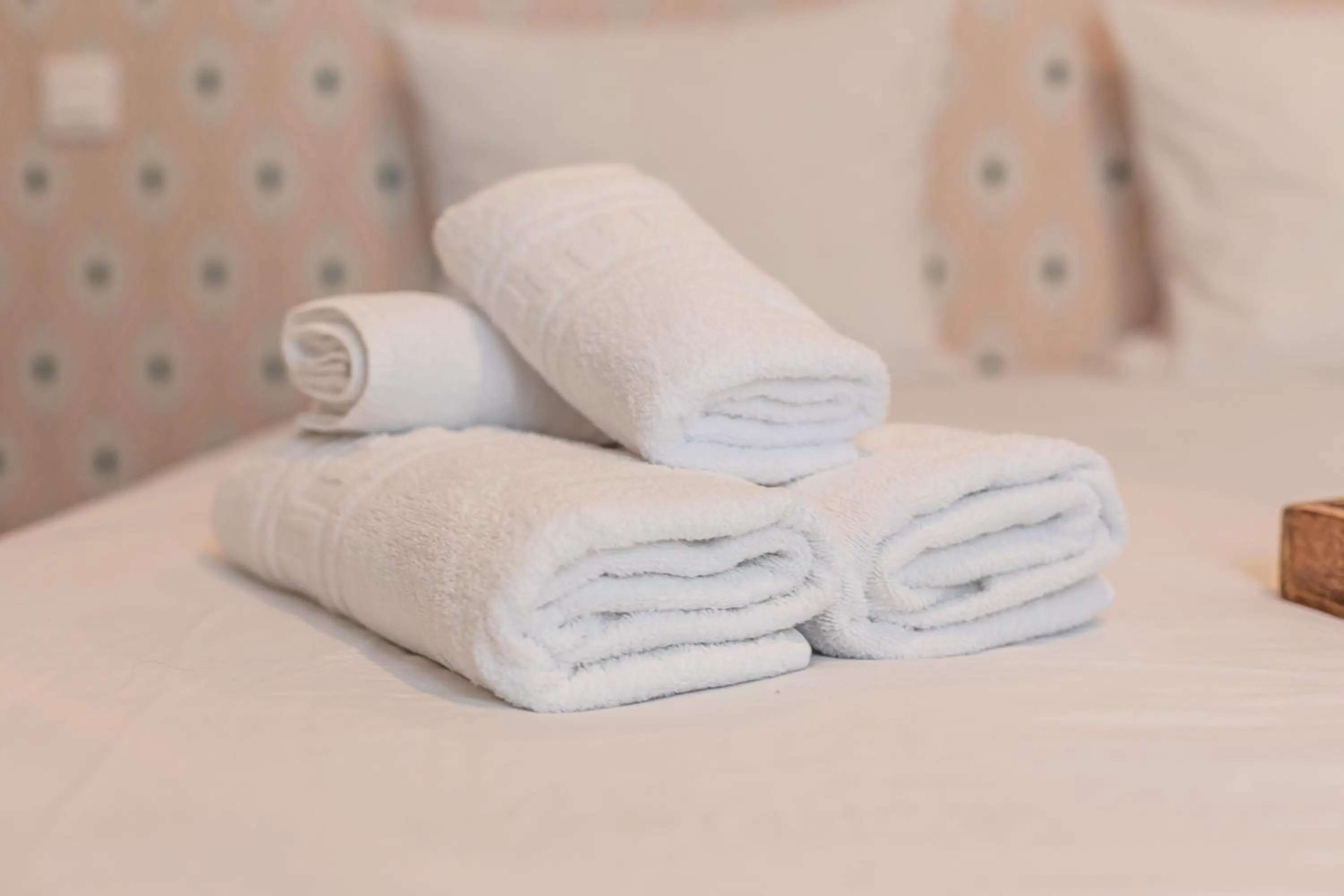 towels, Bed in WS Hôtel de Ville - Musée Pompidou