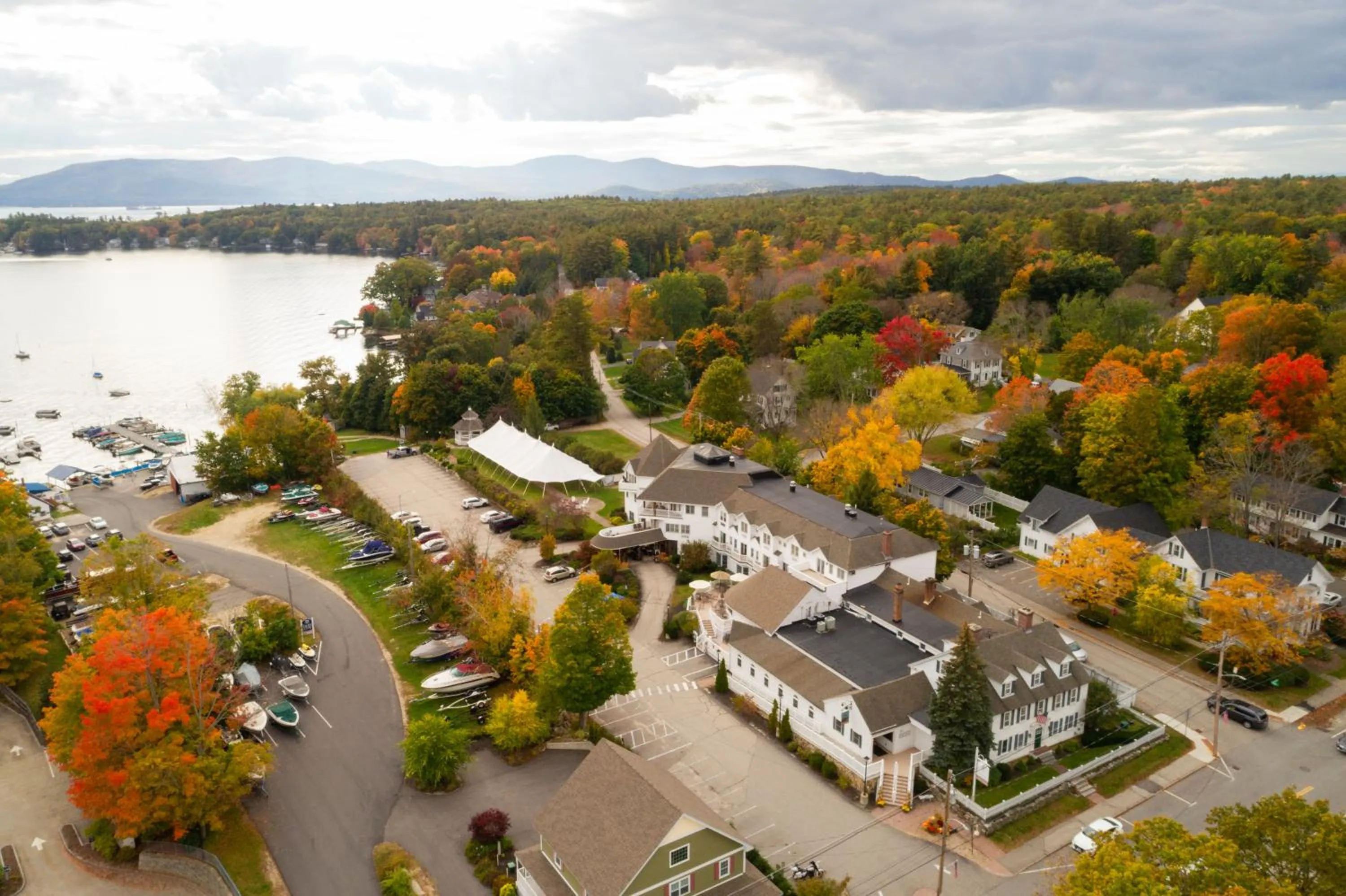 Lake view in Wolfeboro Inn