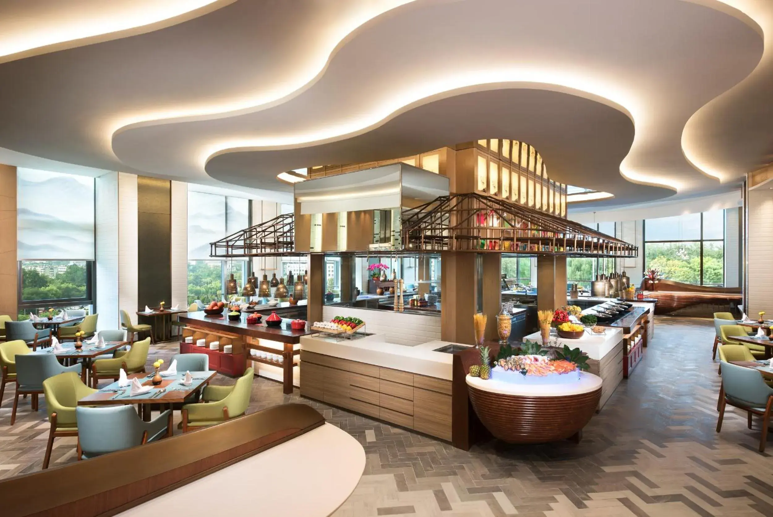 Restaurant/places to eat in Shangri-La Jinan Restaurant/places to eat in Shangri-La Jinan