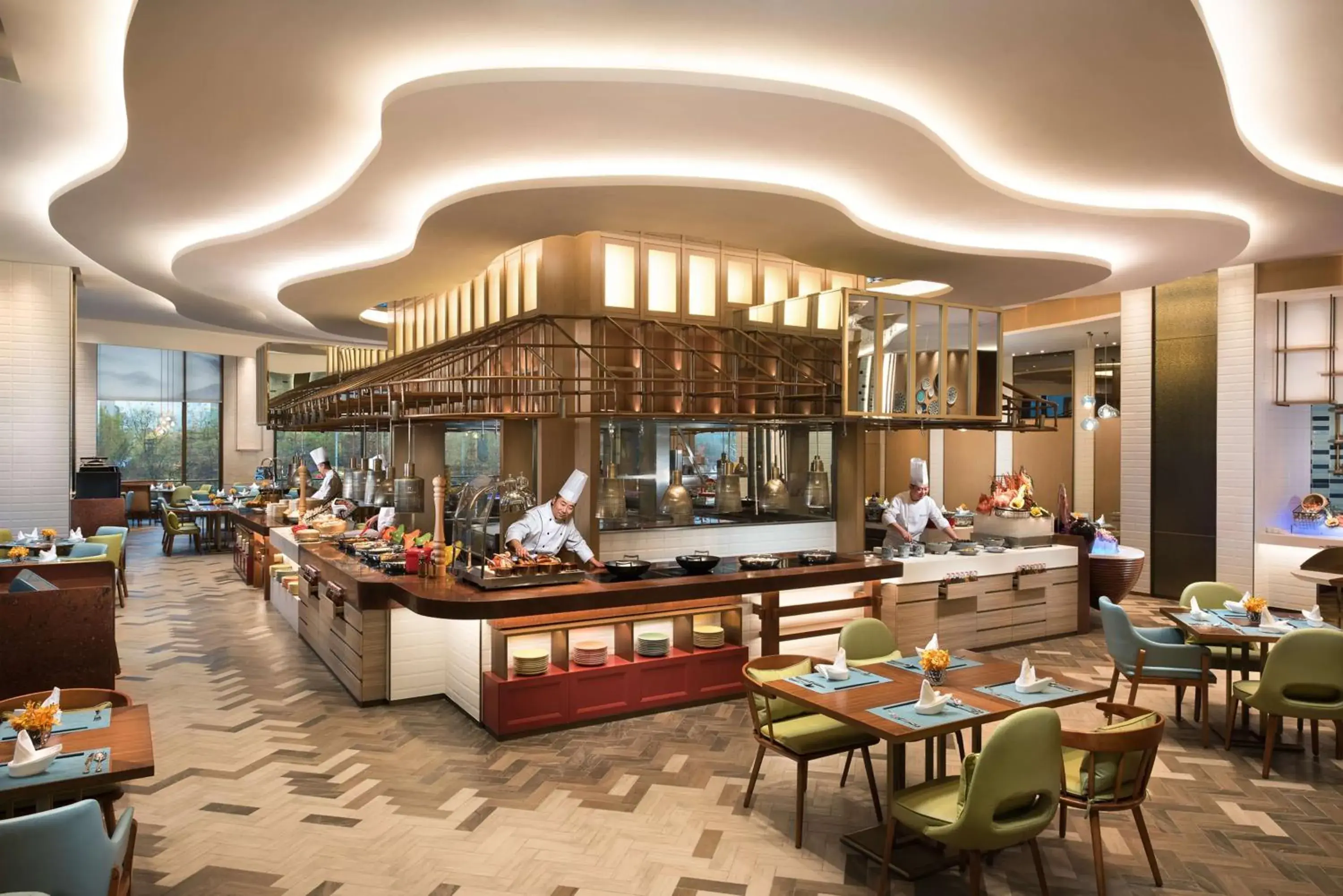 Restaurant/places to eat in Shangri-La Jinan Restaurant/places to eat in Shangri-La Jinan