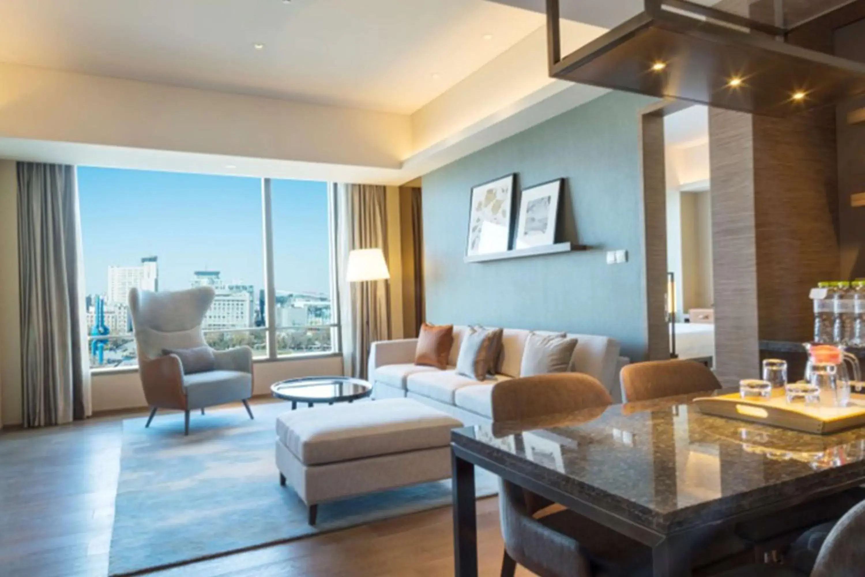 Photo of the whole room in Shangri-La Jinan Photo of the whole room in Shangri-La Jinan