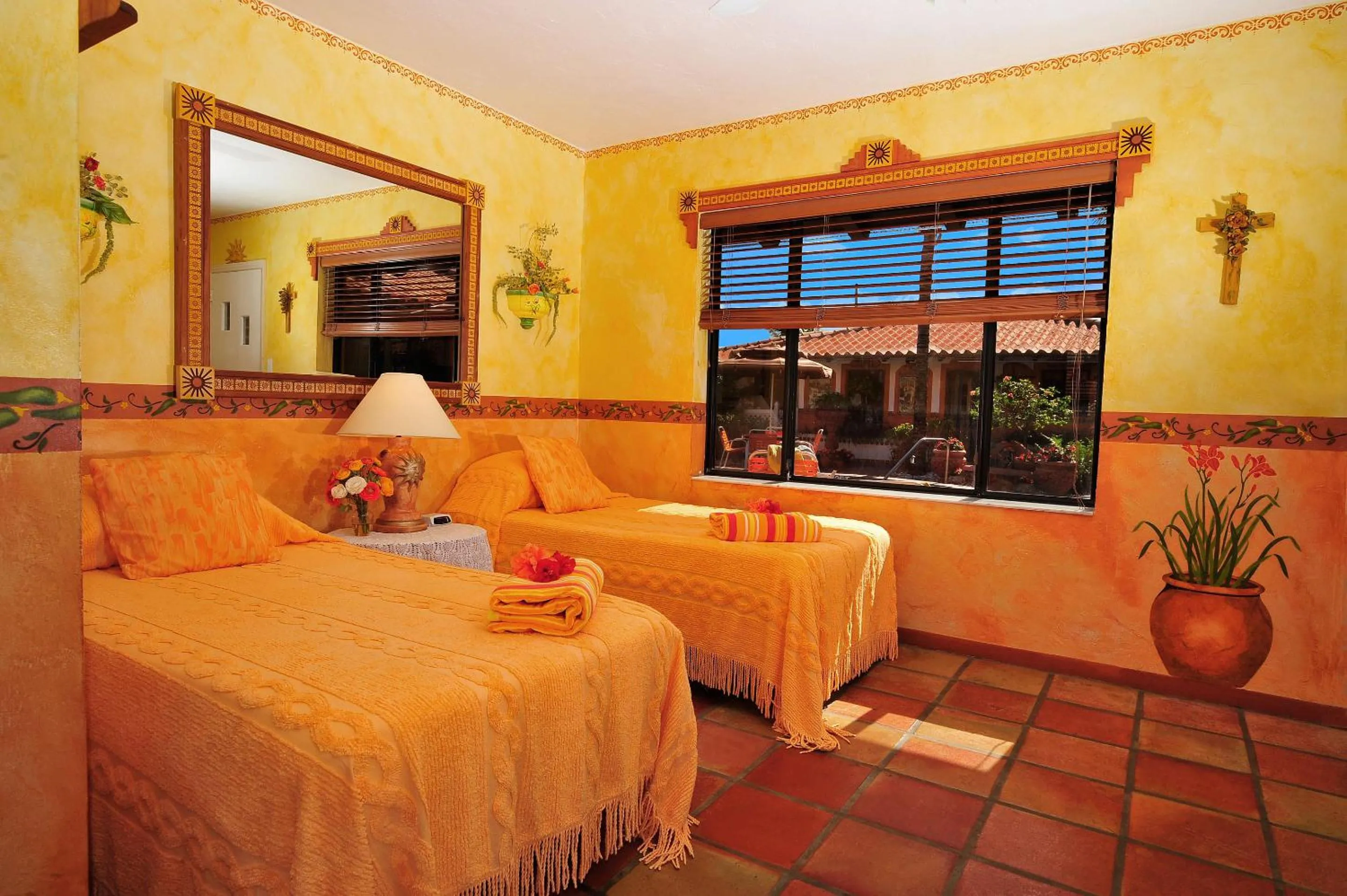 Living room in Blue Seas Courtyard