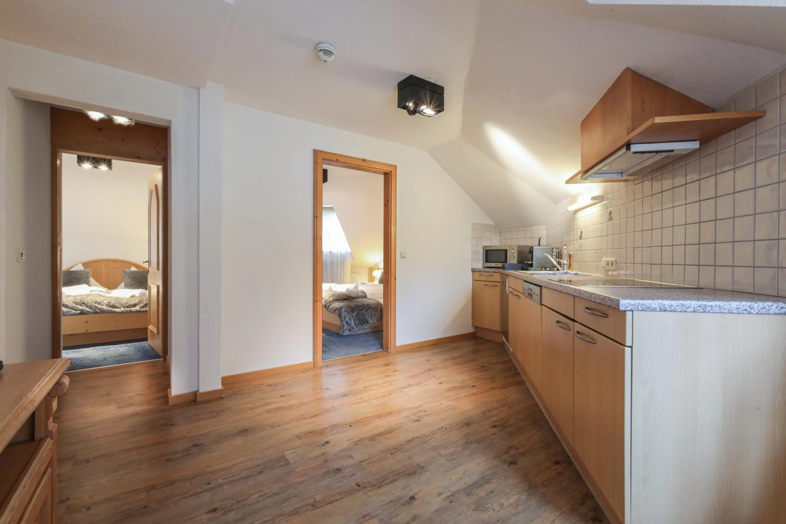 Bed in Chalet Madlein