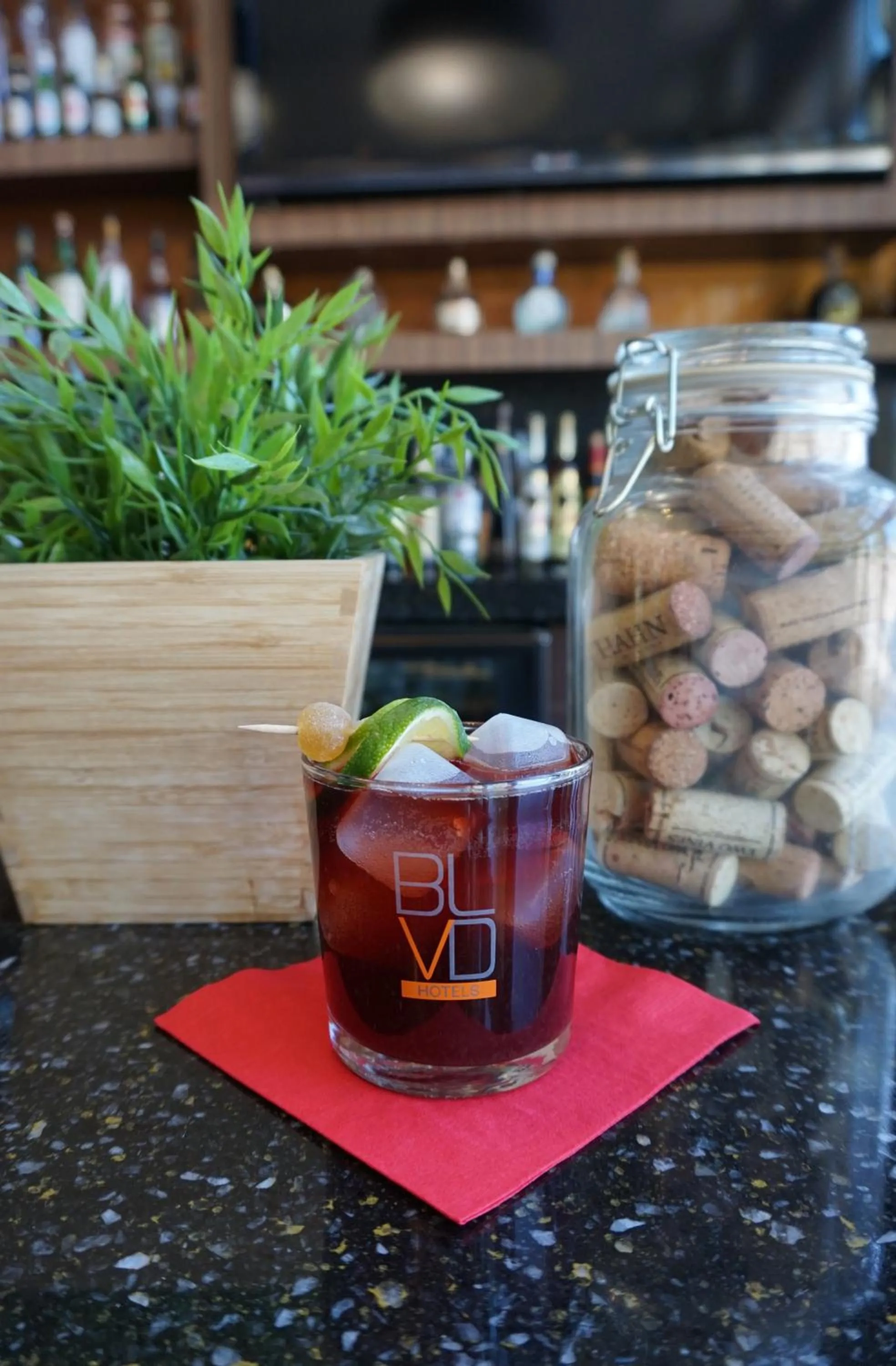 Alcoholic drinks in BLVD Hotel and Studios Universal-Hollywood, an Ascend Collection Hotel