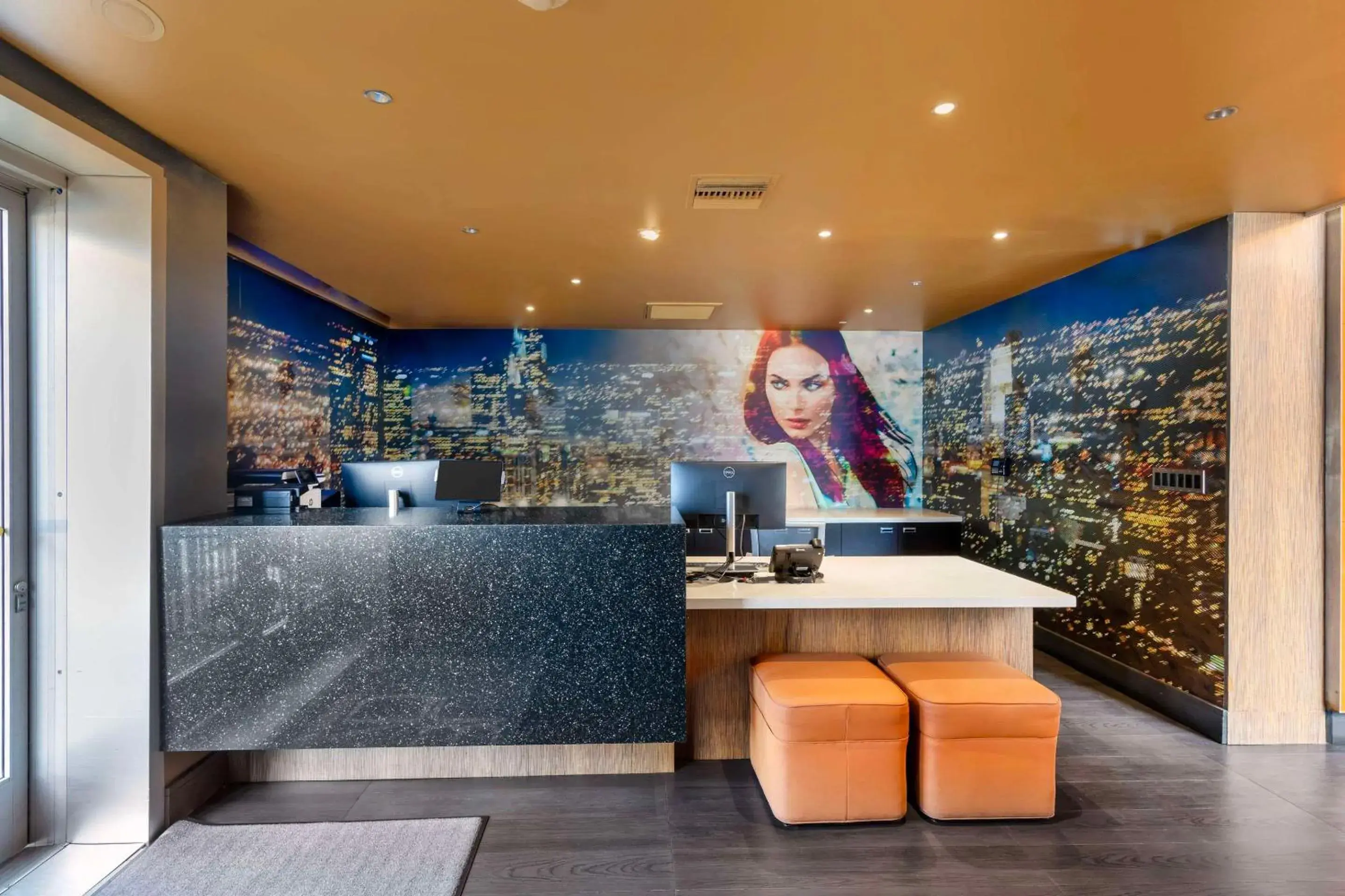 Lobby or reception in BLVD Hotel and Studios Universal-Hollywood, an Ascend Collection Hotel Lobby or reception in BLVD Hotel and Studios Universal-Hollywood, an Ascend Collection Hotel