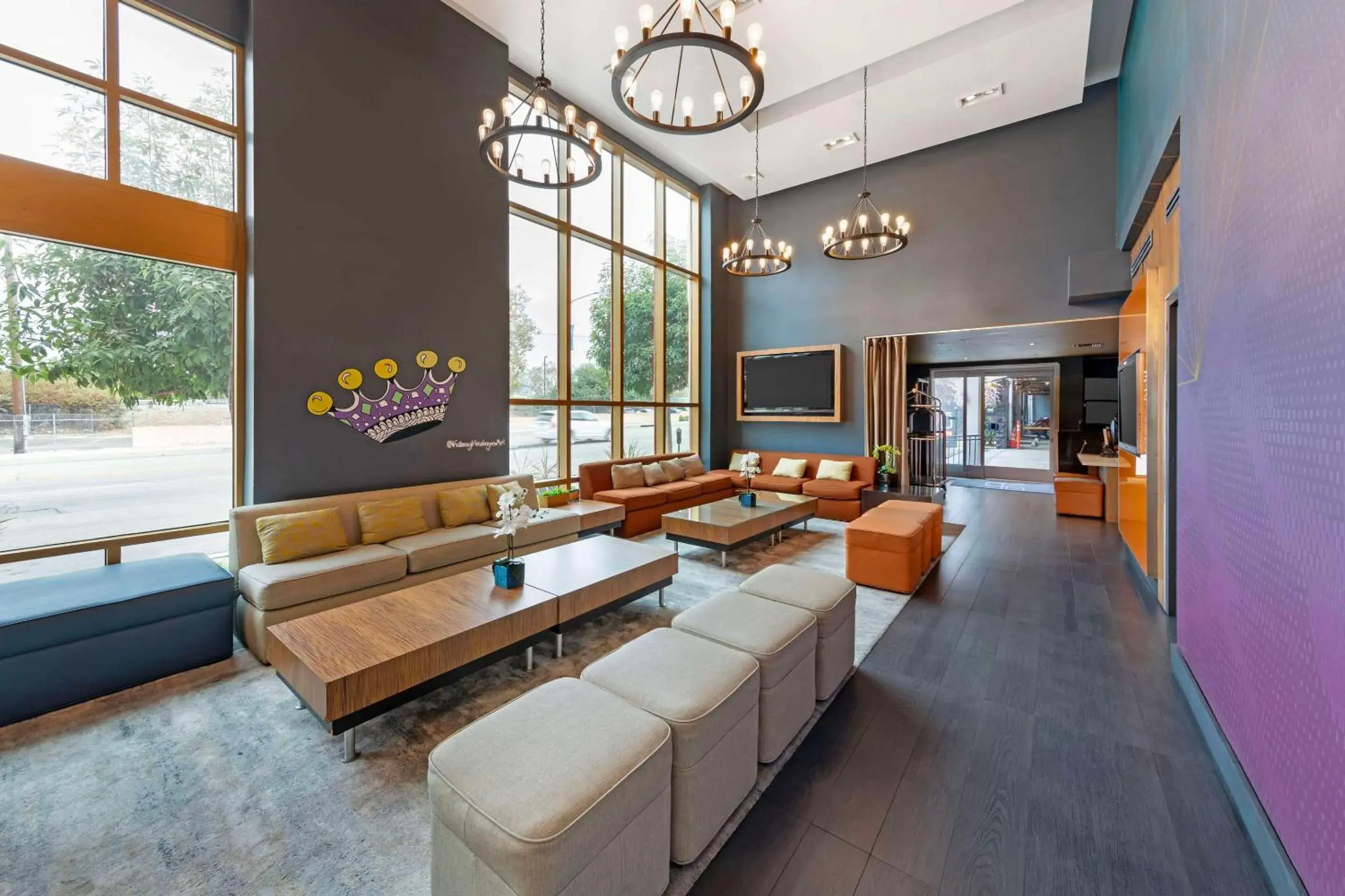 Lobby or reception in BLVD Hotel and Studios Universal-Hollywood, an Ascend Collection Hotel Lobby or reception in BLVD Hotel and Studios Universal-Hollywood, an Ascend Collection Hotel