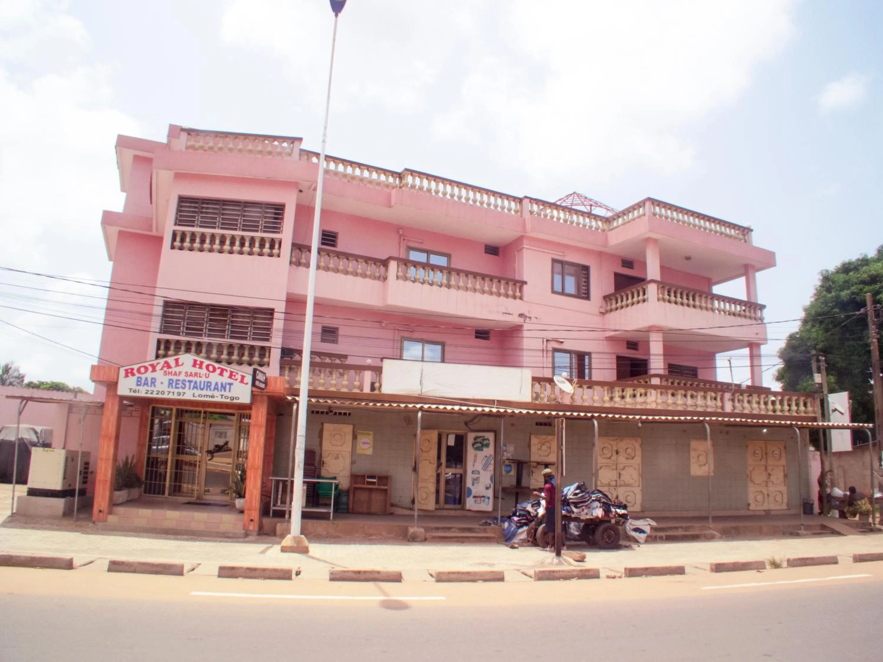 Property building in Royal hotel