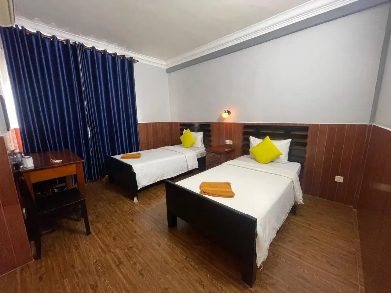 Bed in Jasmine Lodge Siem Reap Bed in Jasmine Lodge Siem Reap