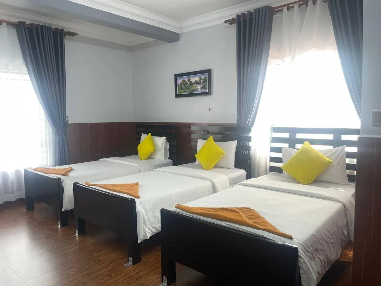 Bed in Jasmine Lodge Siem Reap Bed in Jasmine Lodge Siem Reap