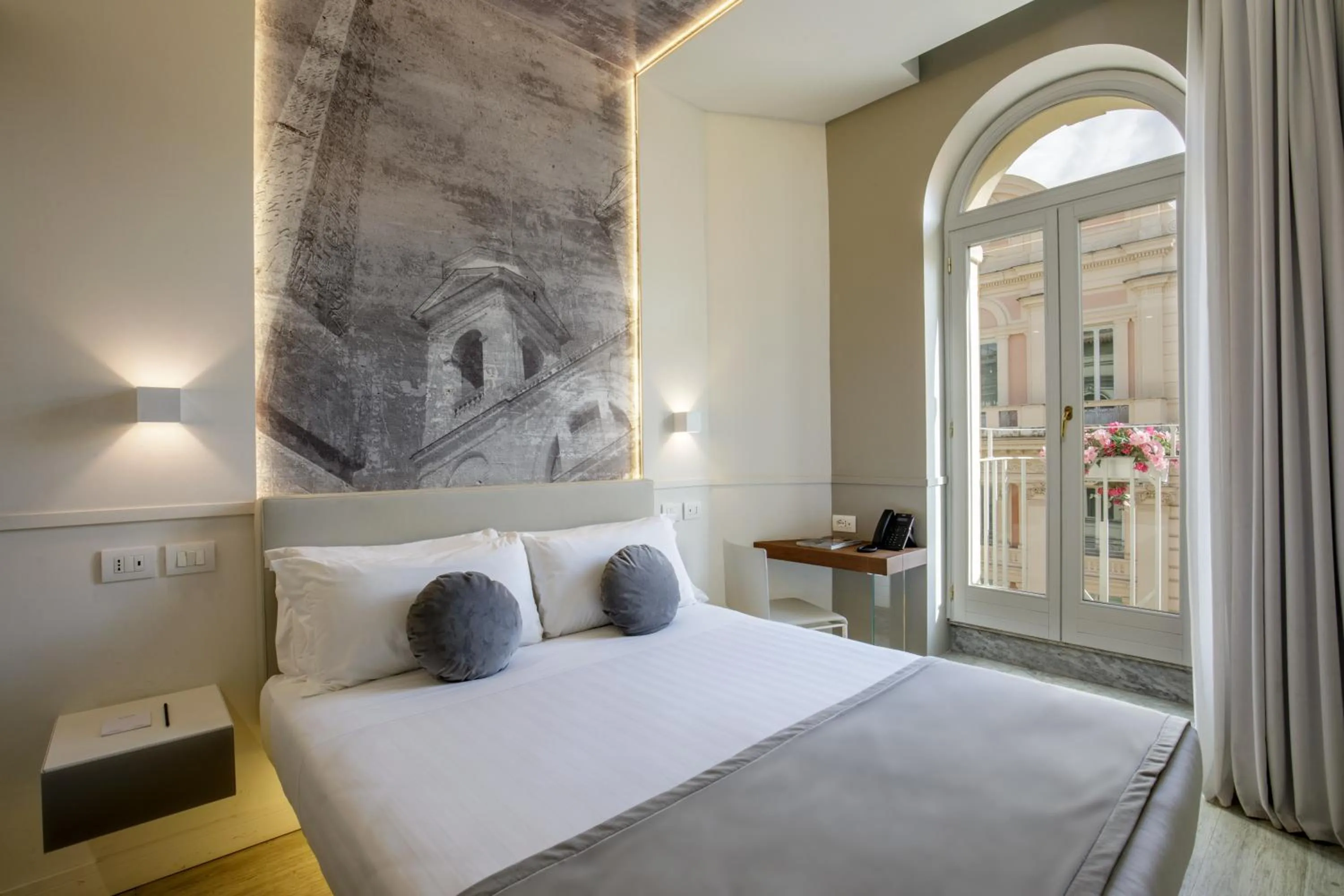 Bedroom, Bed in Hotel Regno