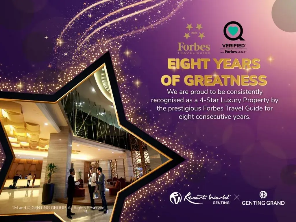 Property logo or sign in Resorts World Genting - Genting Grand Property logo or sign in Resorts World Genting - Genting Grand