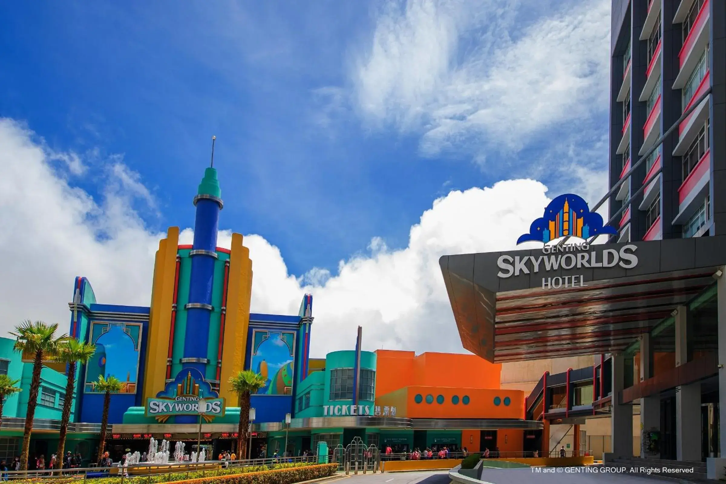 Property building in Resorts World Genting - Genting SkyWorlds Hotel Property building in Resorts World Genting - Genting SkyWorlds Hotel