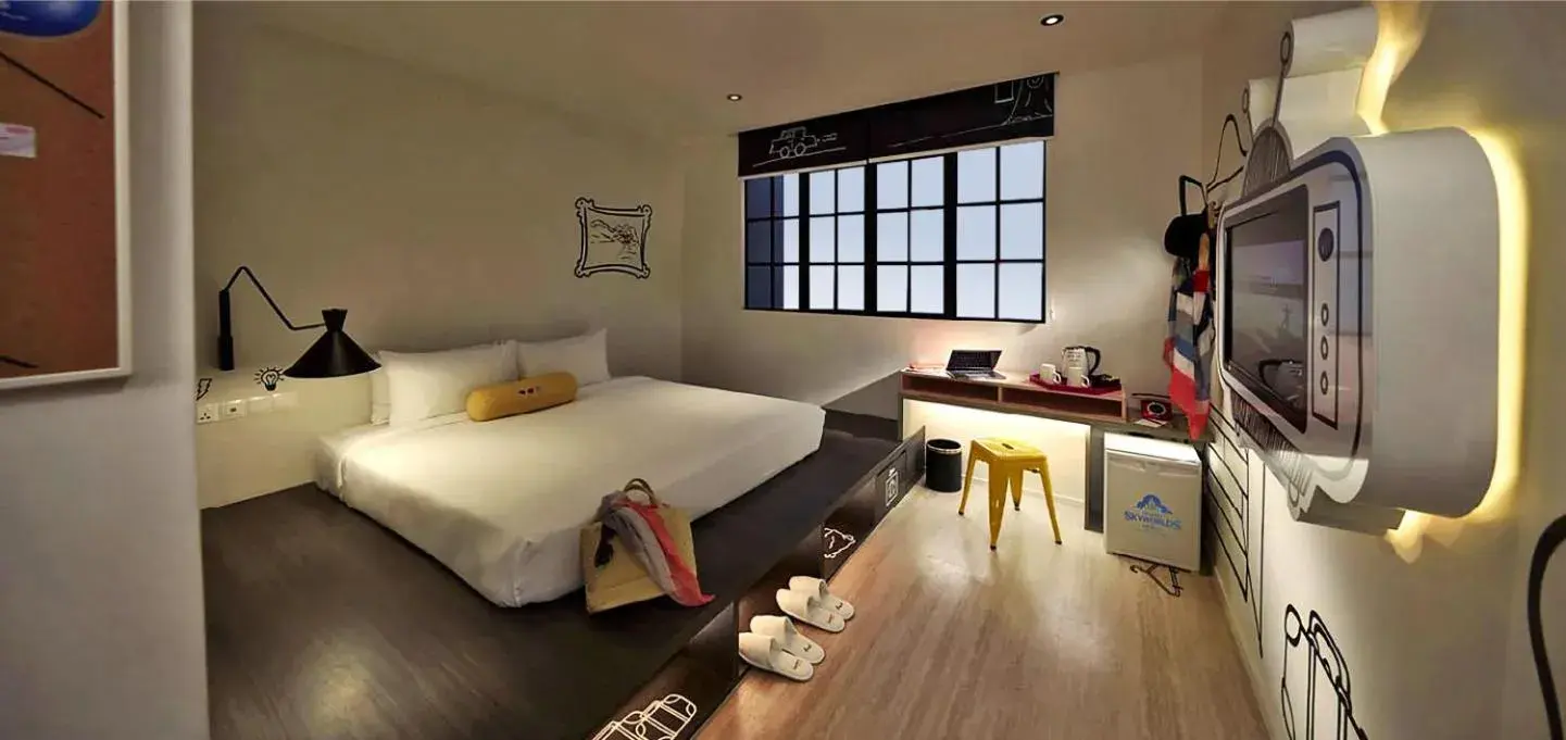 Bedroom, Bed in Resorts World Genting - Genting SkyWorlds Hotel Bedroom, Bed in Resorts World Genting - Genting SkyWorlds Hotel