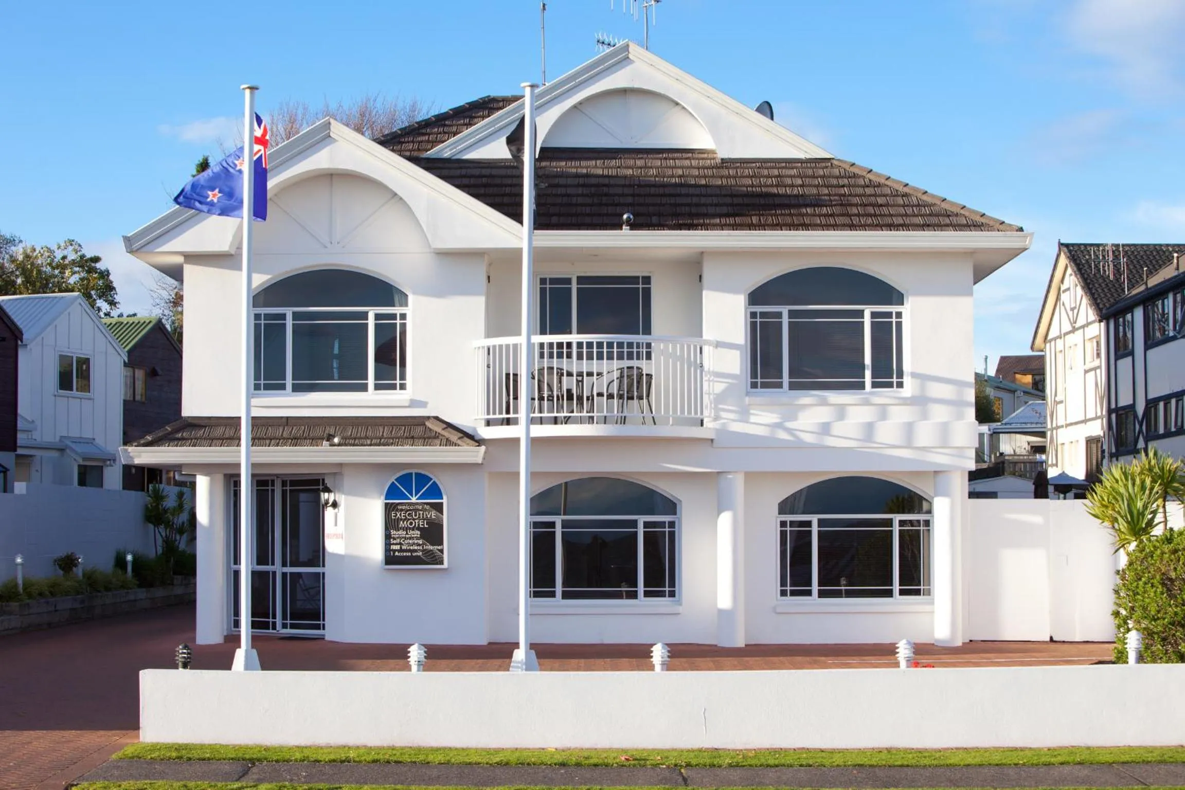 Facade/entrance in Lakeside Taupo Motel