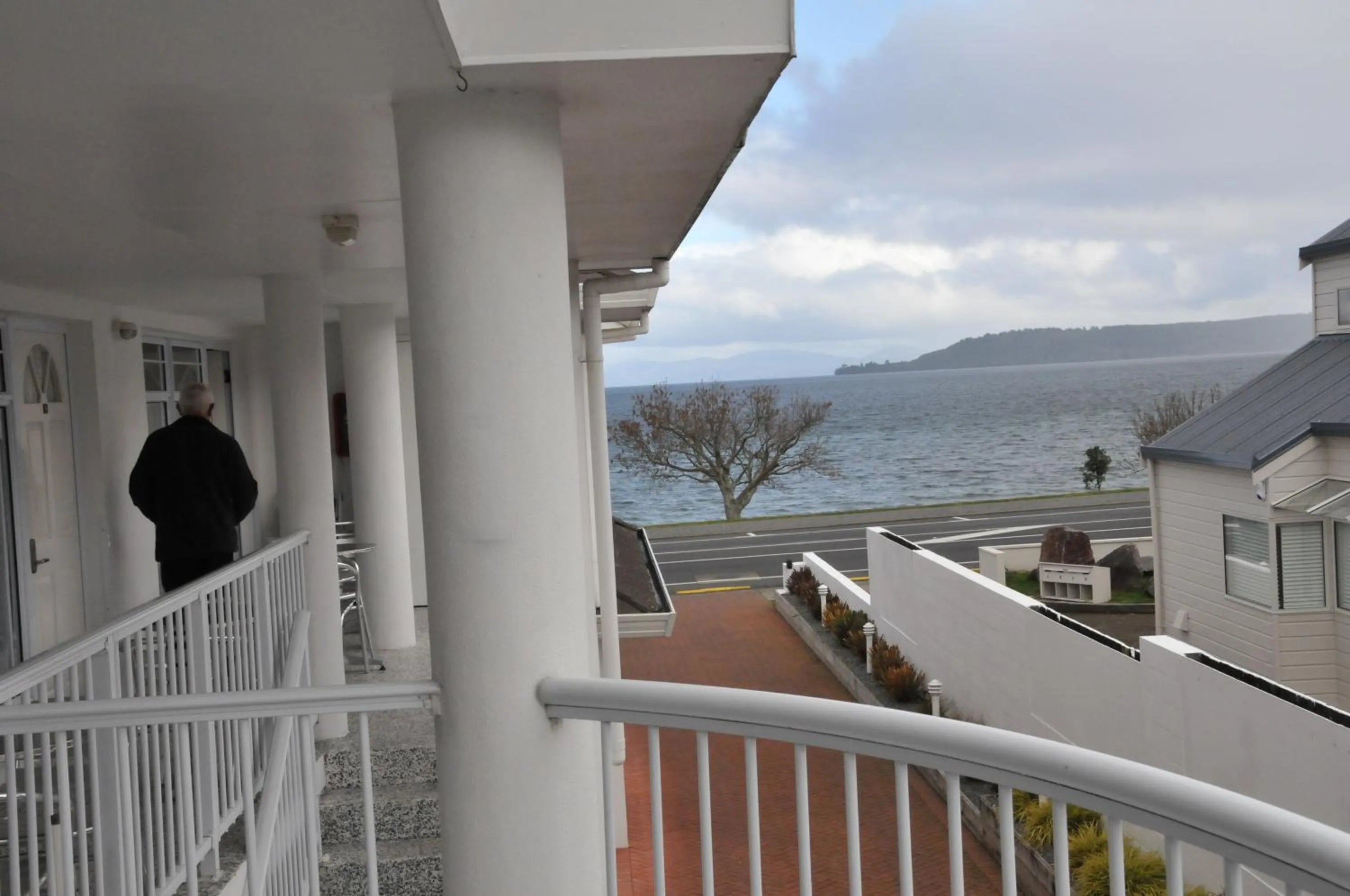Lake view in Lakeside Taupo Motel