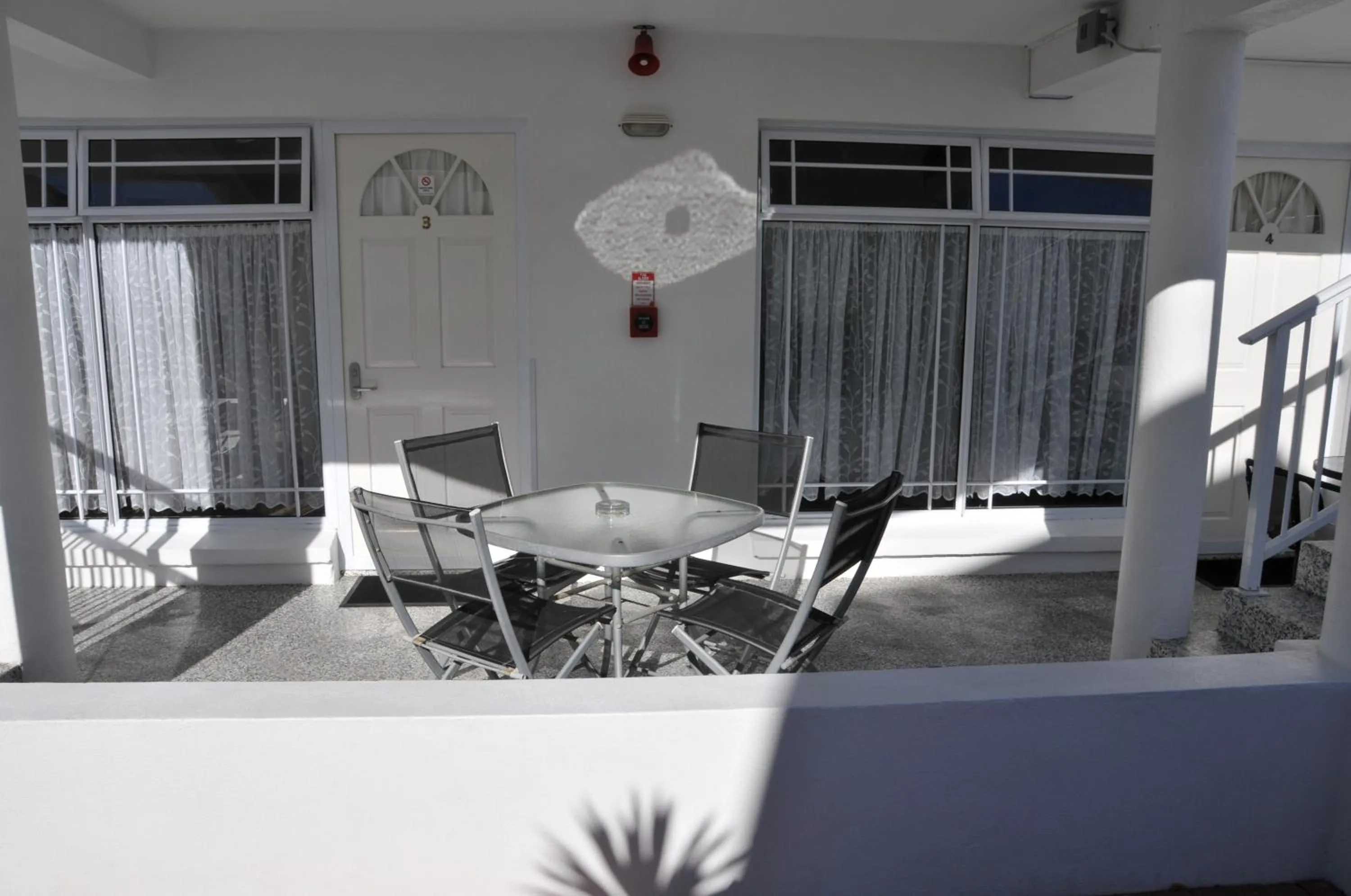 Balcony/Terrace in Lakeside Taupo Motel