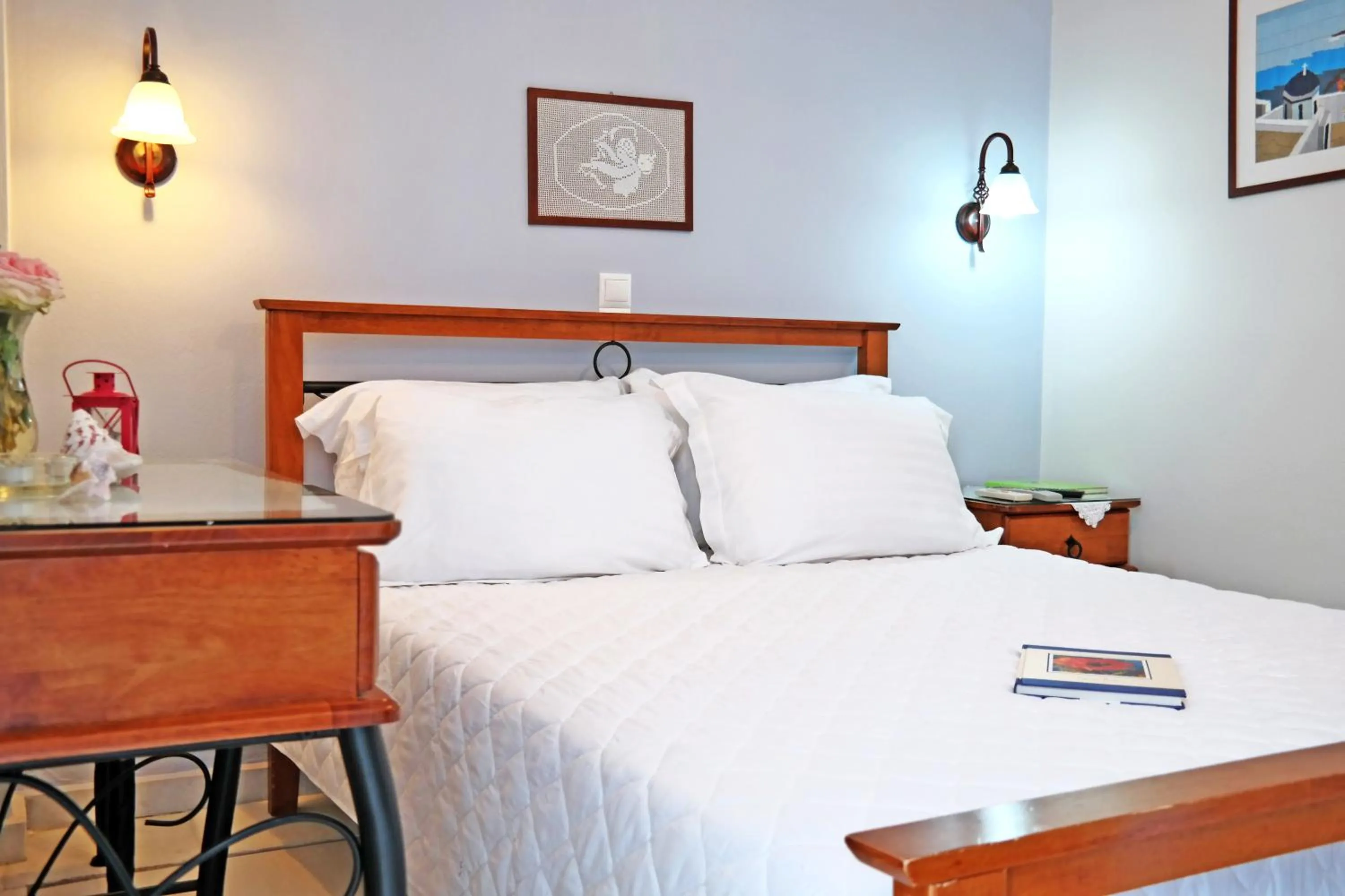 Double Room with Balcony and Sea View in Maroussa Studios