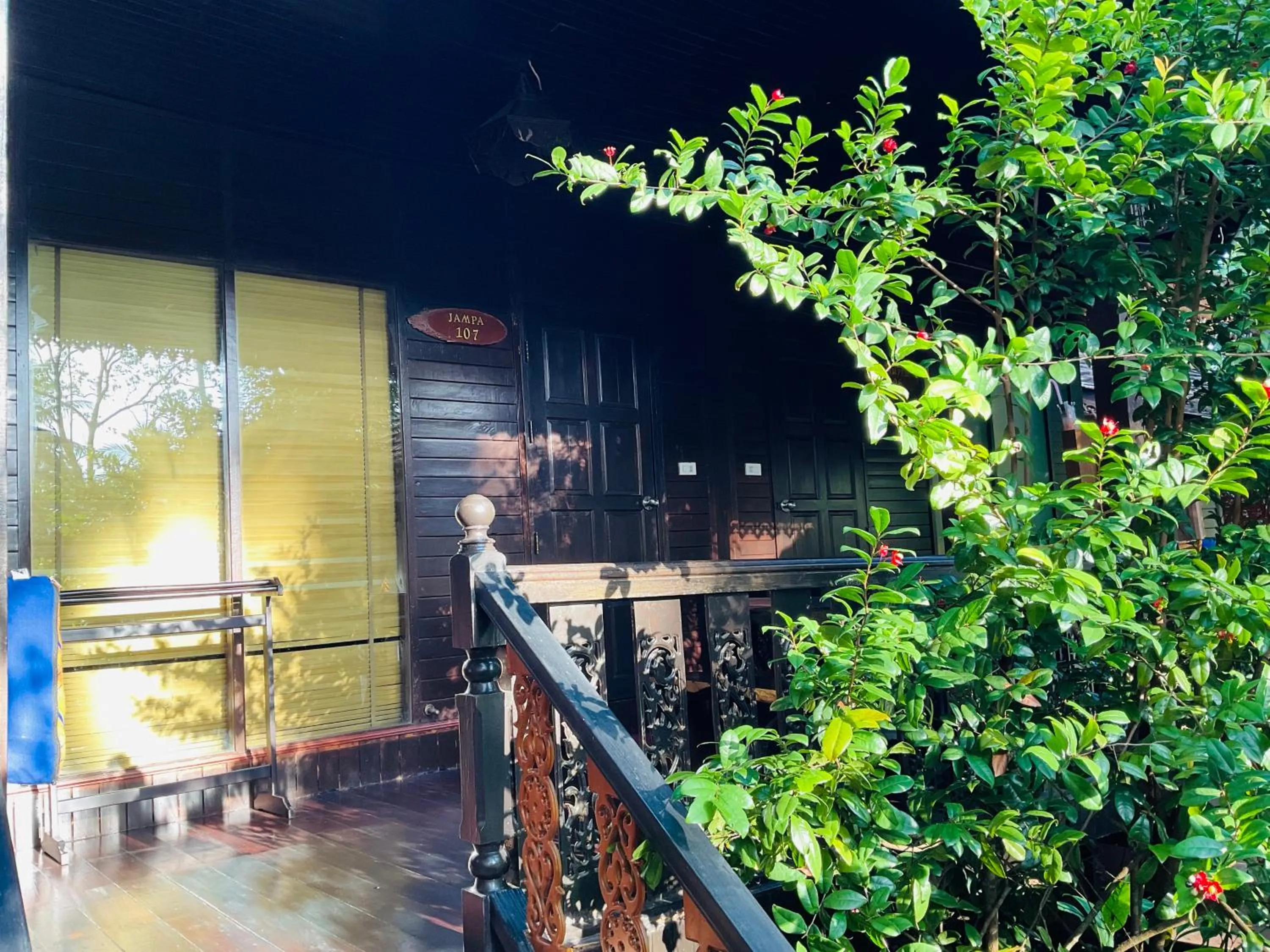 Balcony/Terrace in Baan Habeebee Resort