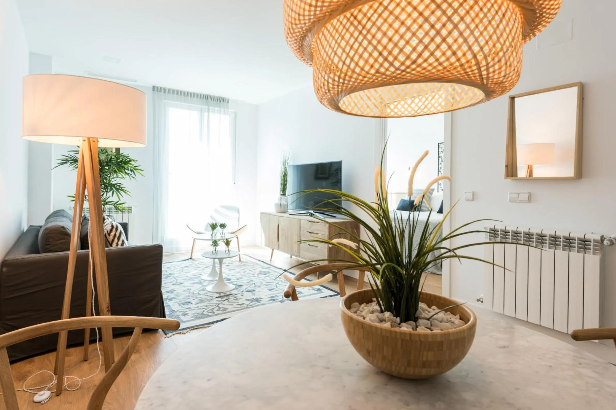 Living room in Plaza de España Skyline