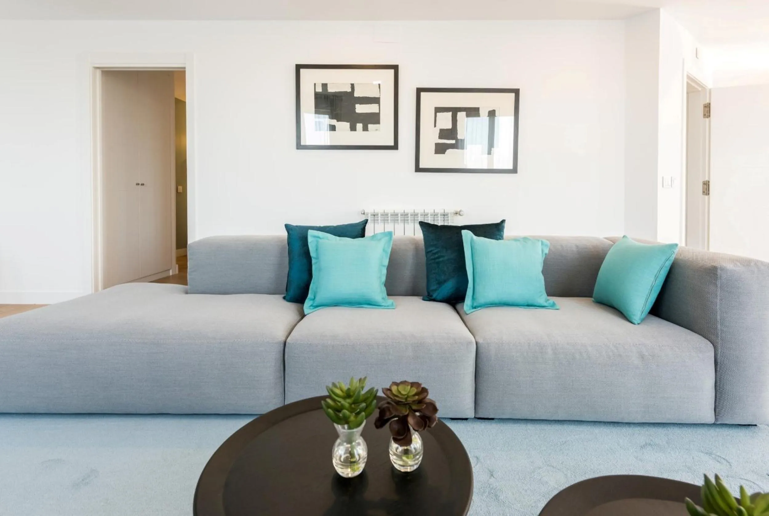 Living room in Plaza de España Skyline