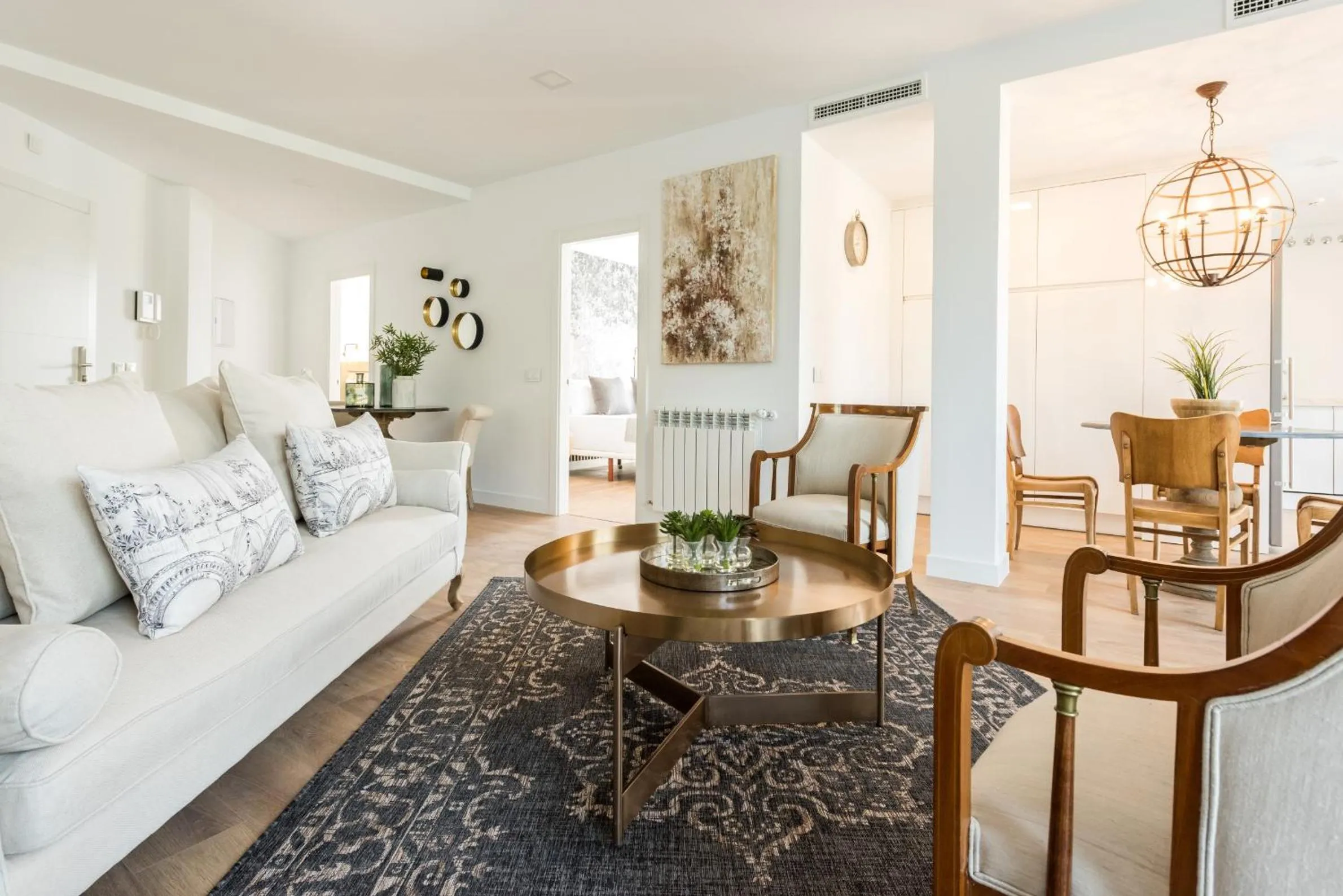 Living room in Plaza de España Skyline