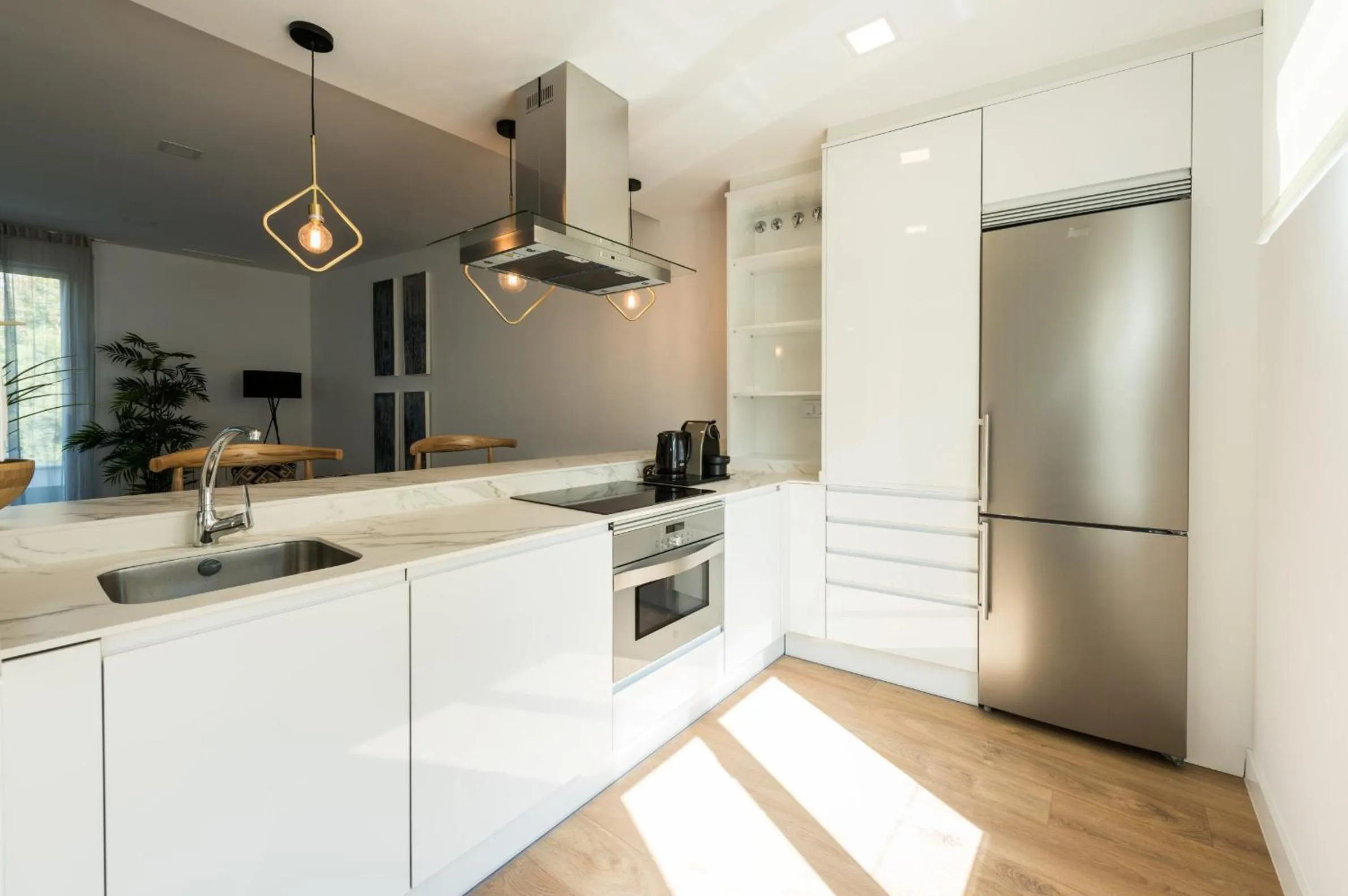 Kitchen or kitchenette in Plaza de España Skyline