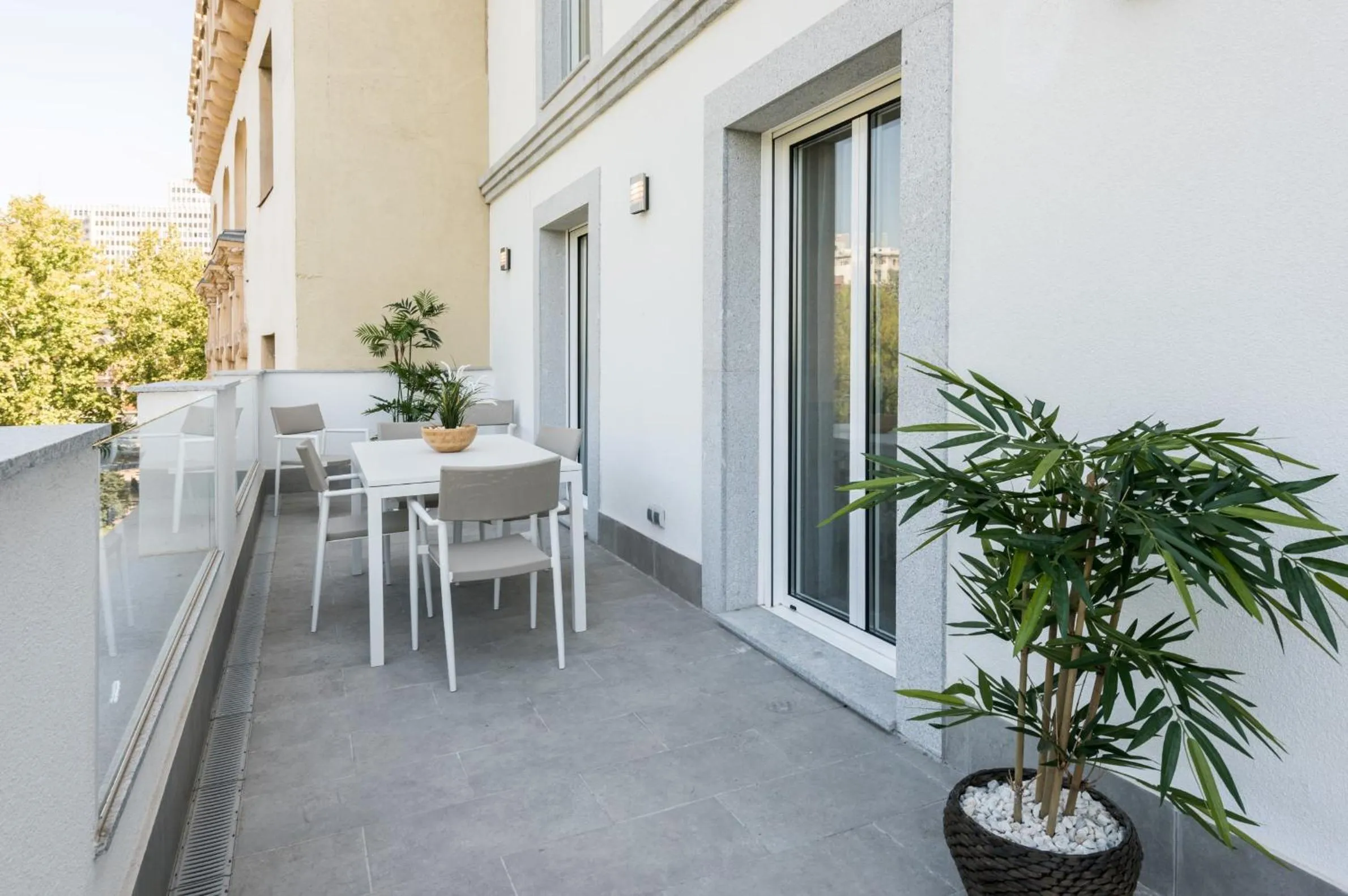 Balcony/Terrace in Plaza de España Skyline