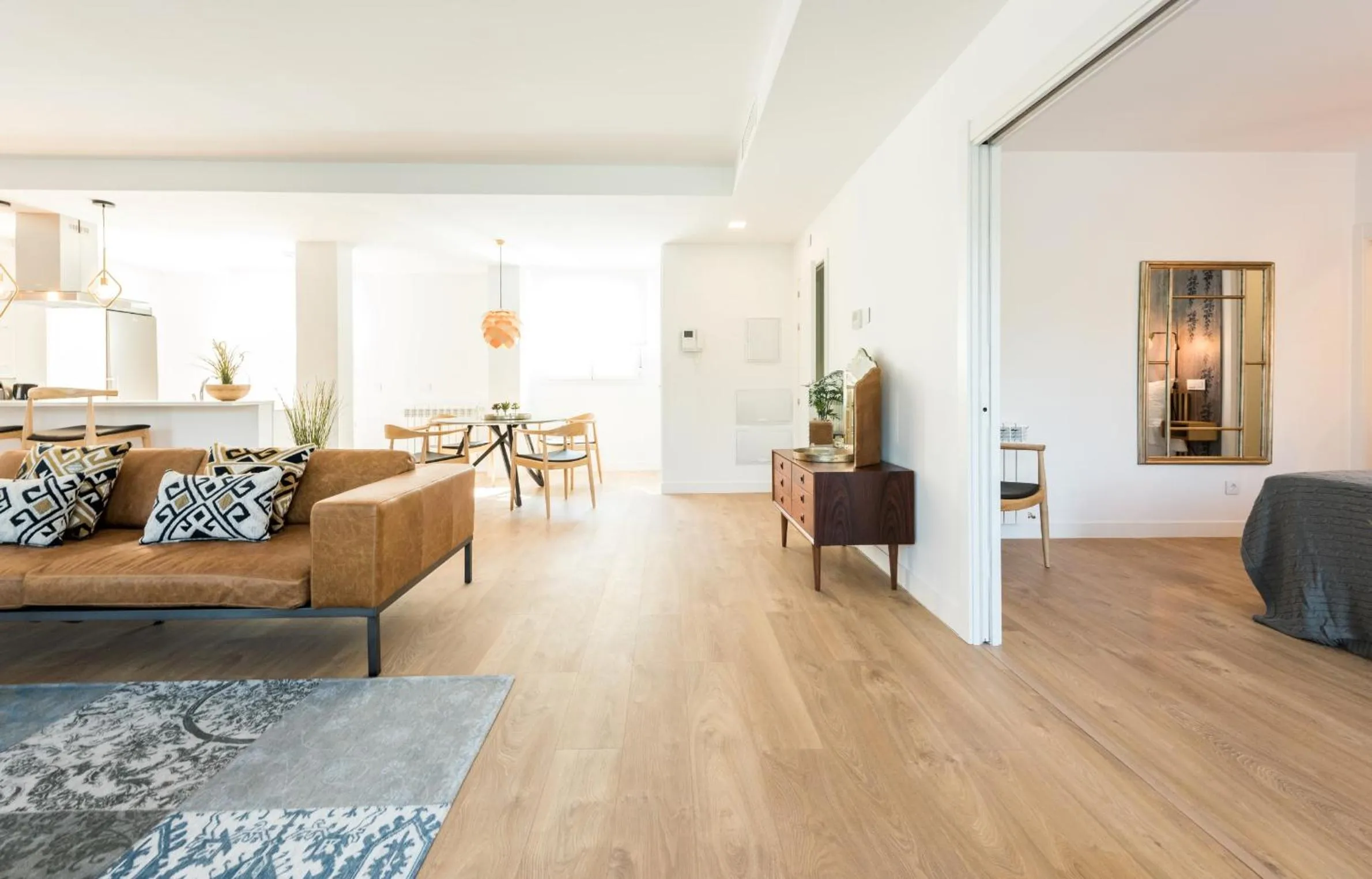 Living room in Plaza de España Skyline