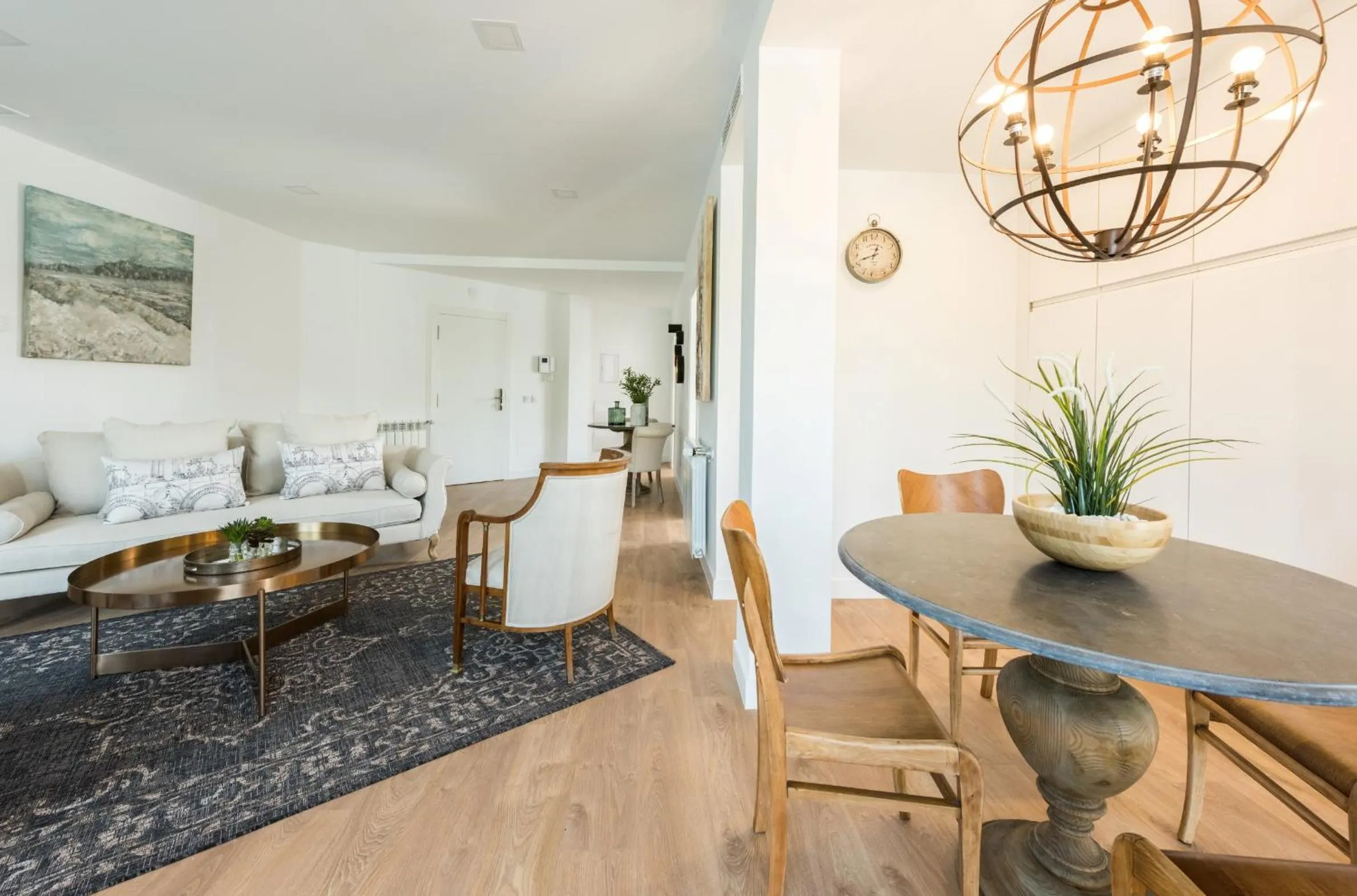 Living room in Plaza de España Skyline