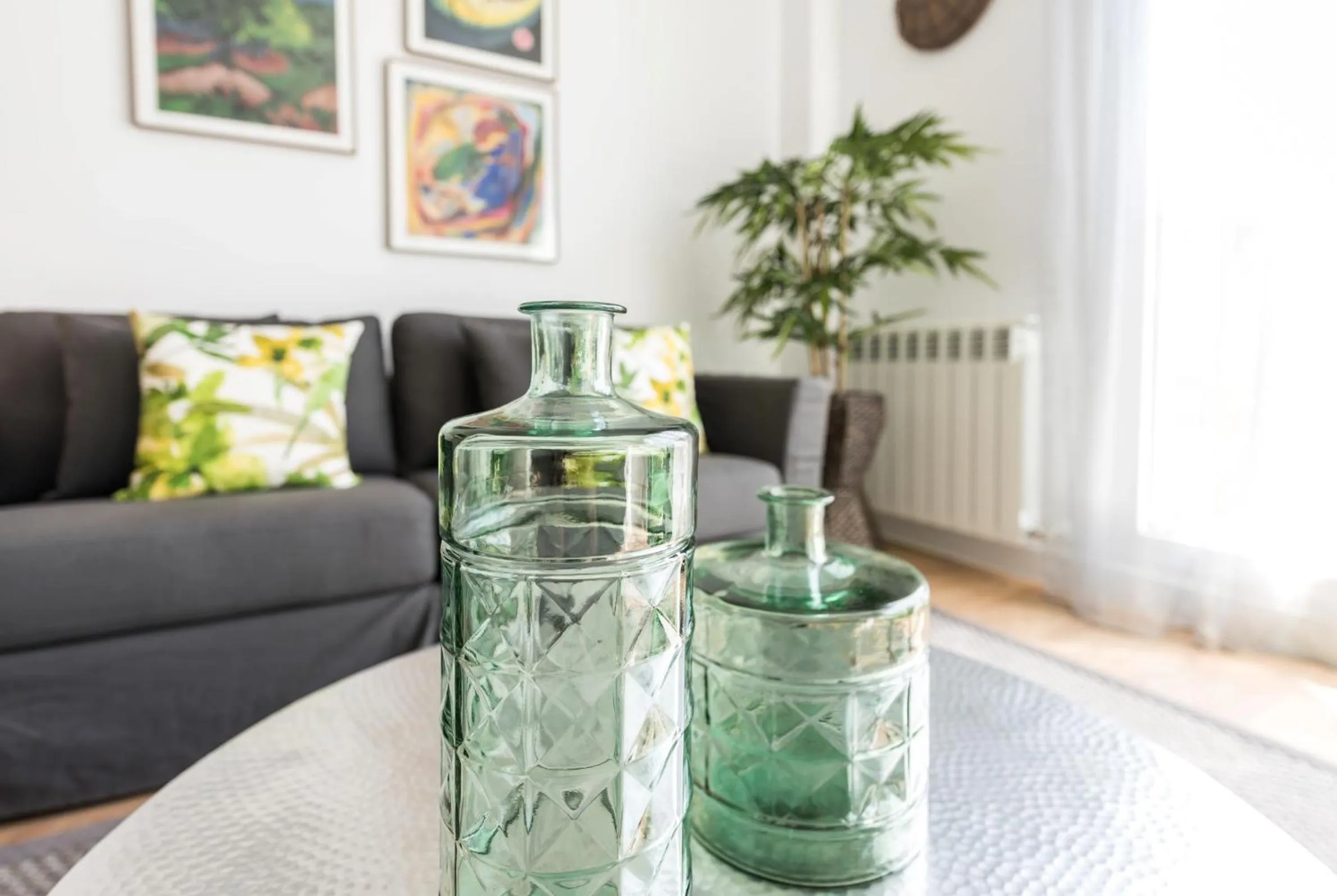 Living room in Plaza de España Skyline