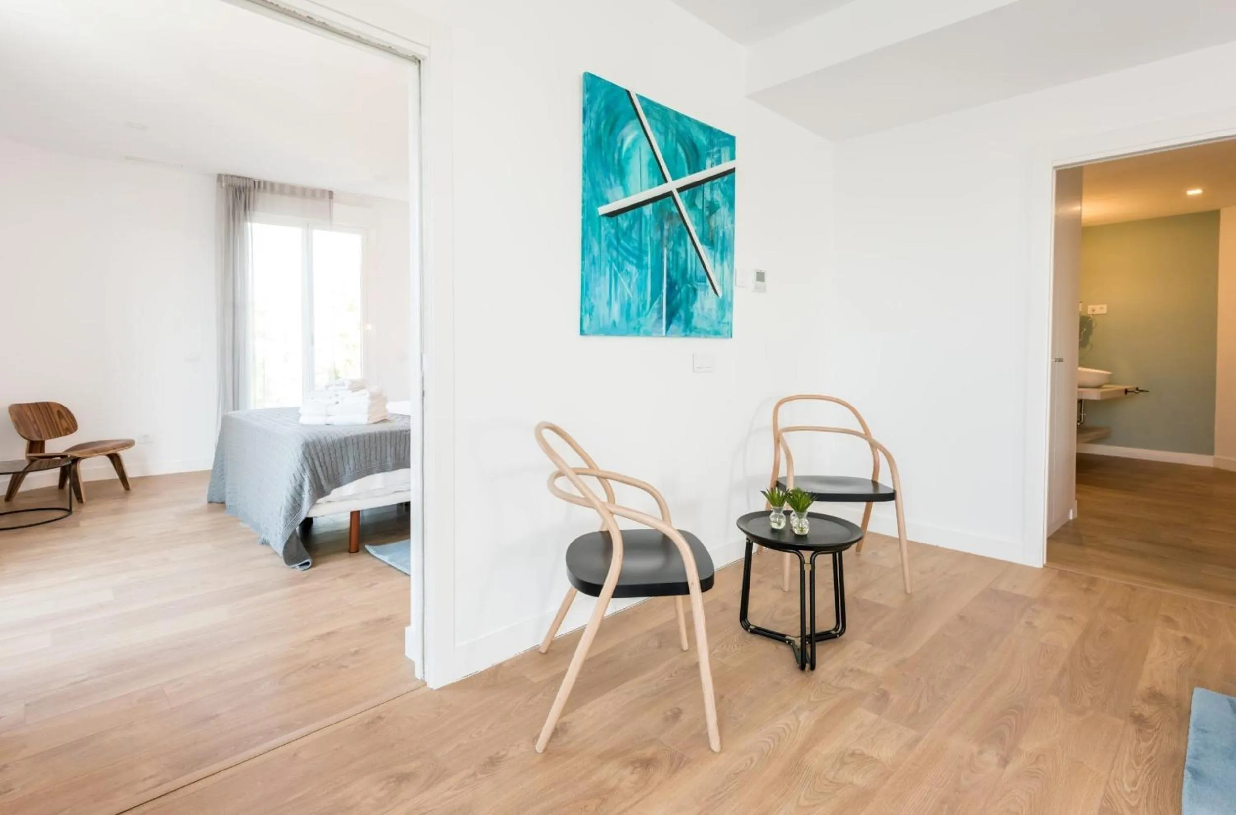 Living room in Plaza de España Skyline