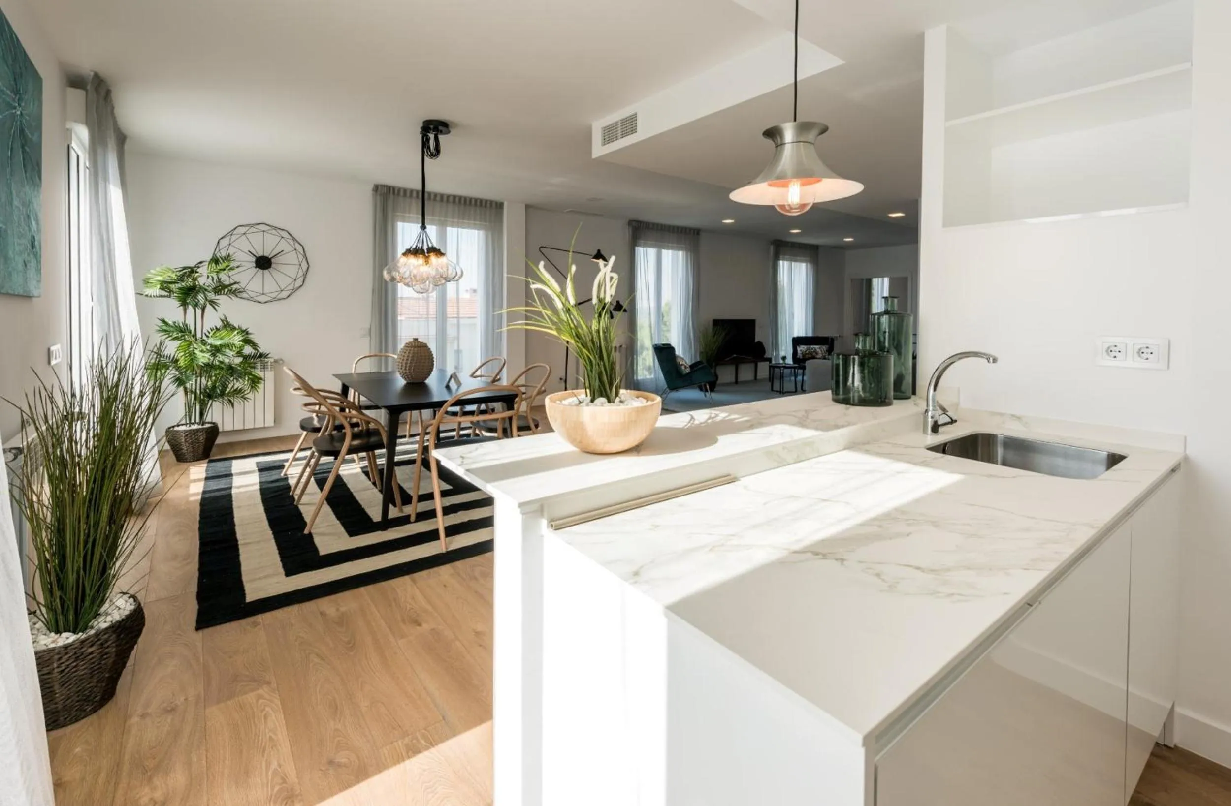 Kitchen or kitchenette in Plaza de España Skyline