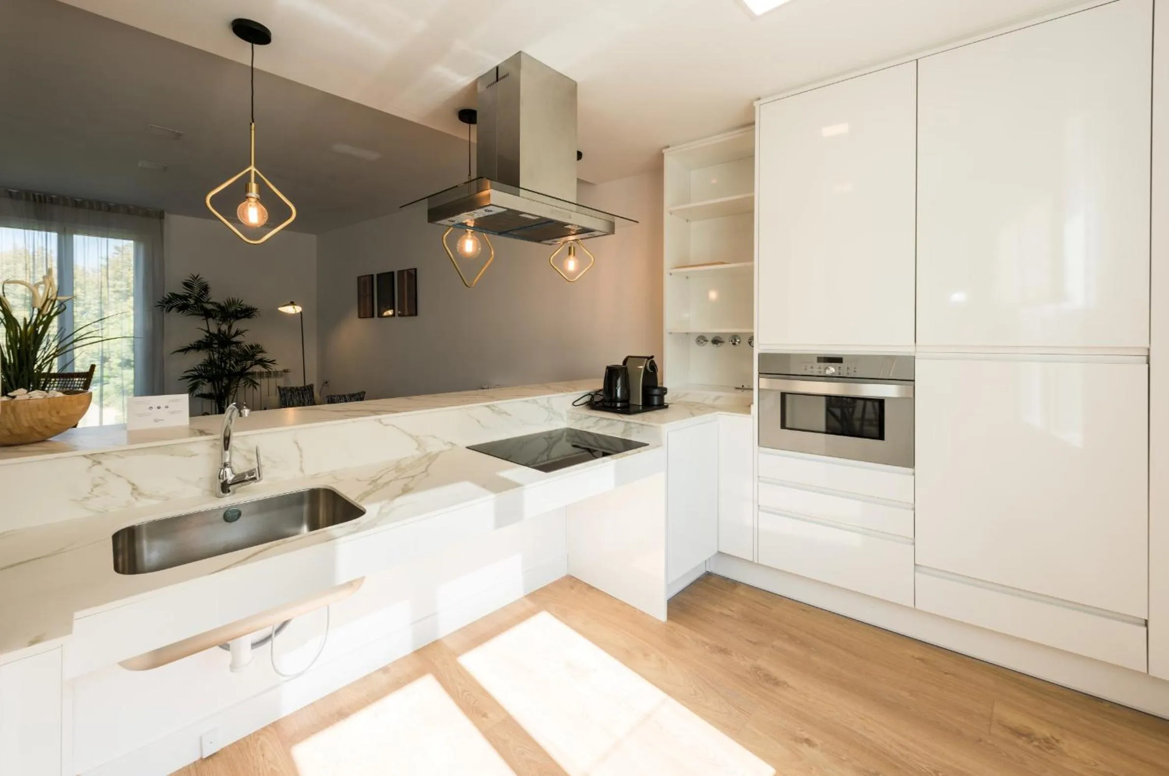 Kitchen or kitchenette in Plaza de España Skyline