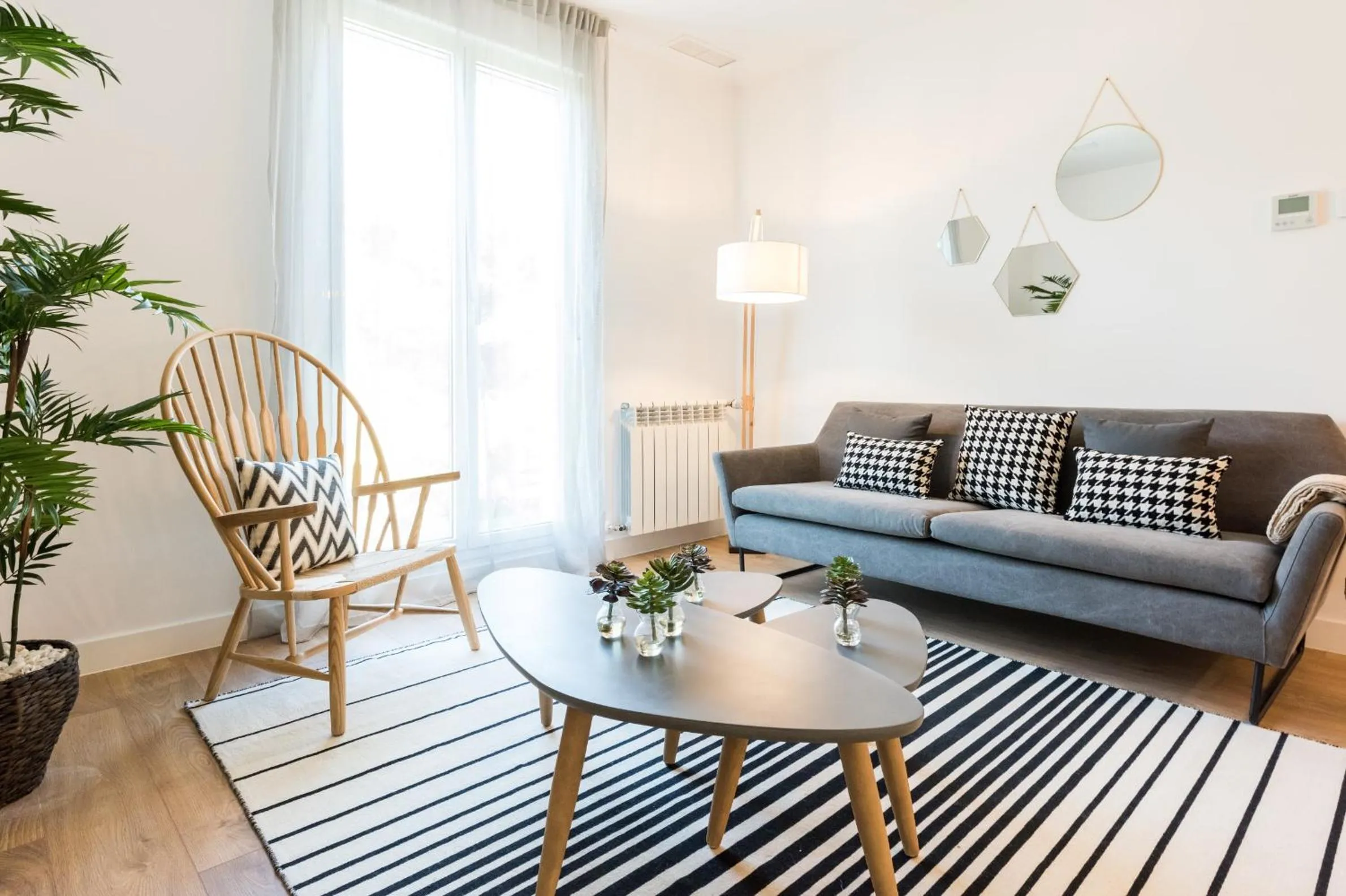 Living room in Plaza de España Skyline
