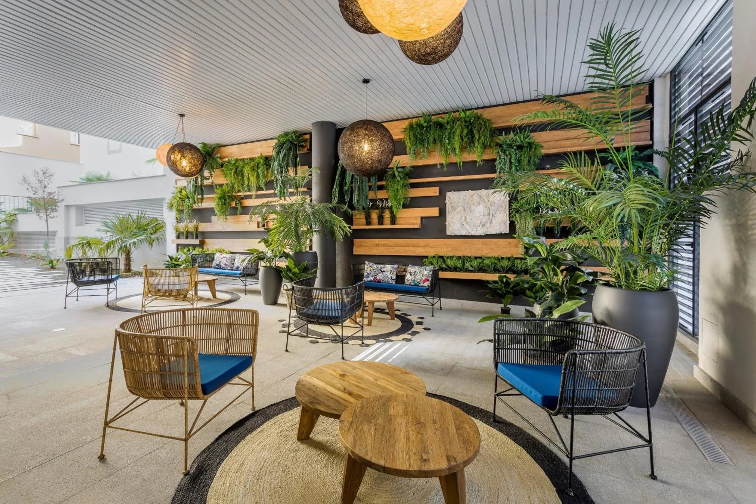 Patio in Plaza de España Skyline