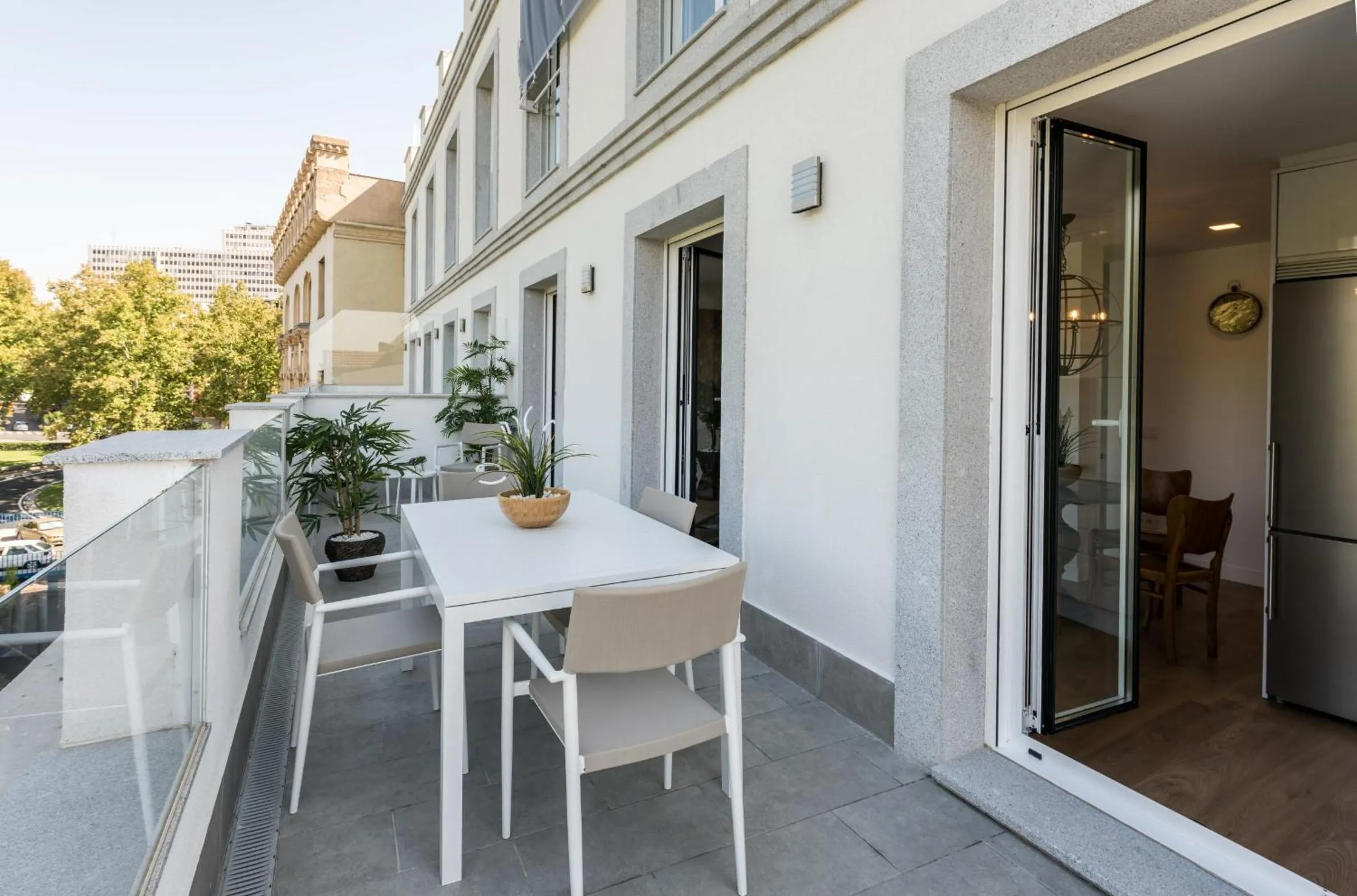 Balcony/Terrace in Plaza de España Skyline