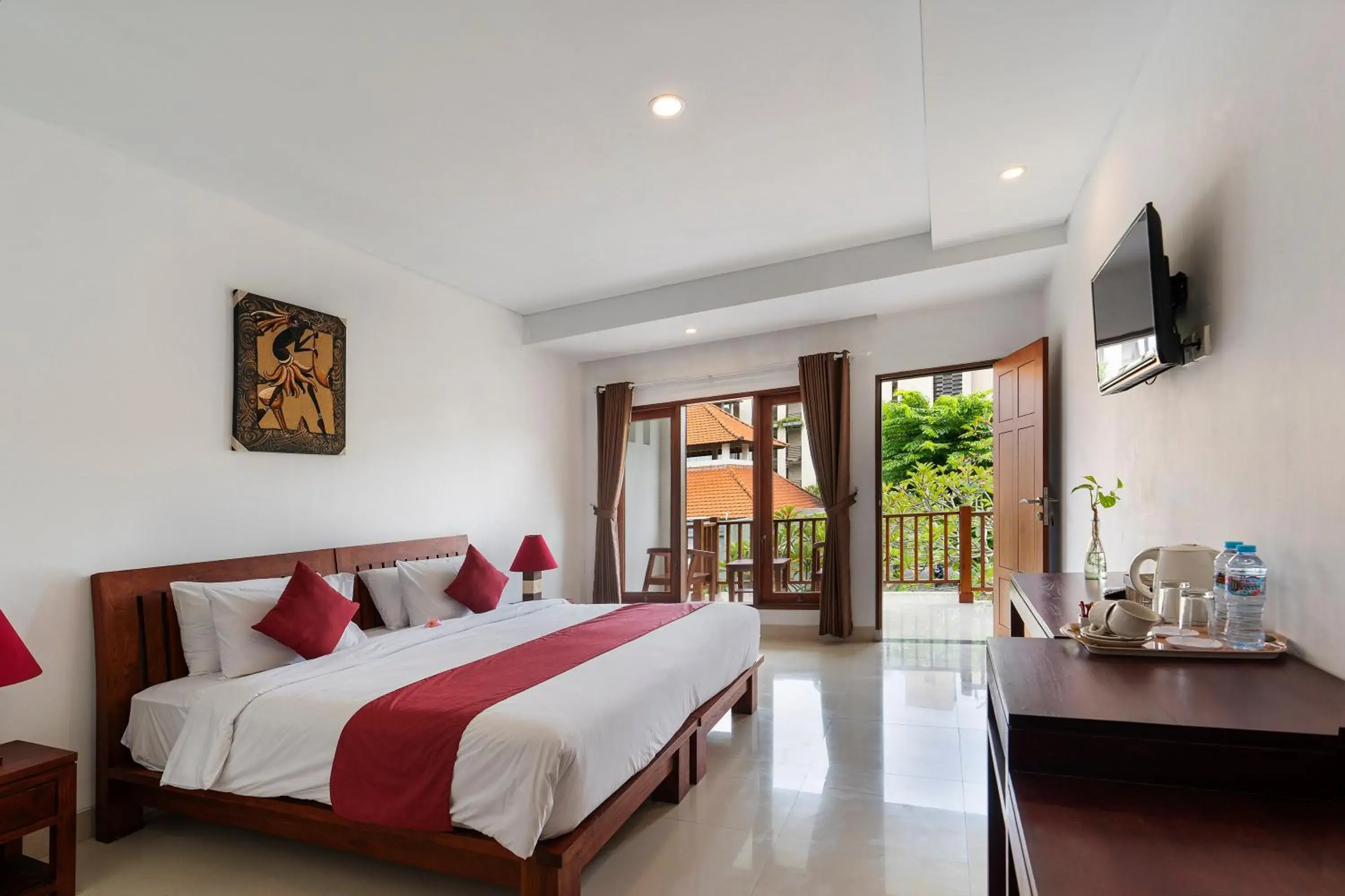 Bed in Kusuma Resort Seminyak