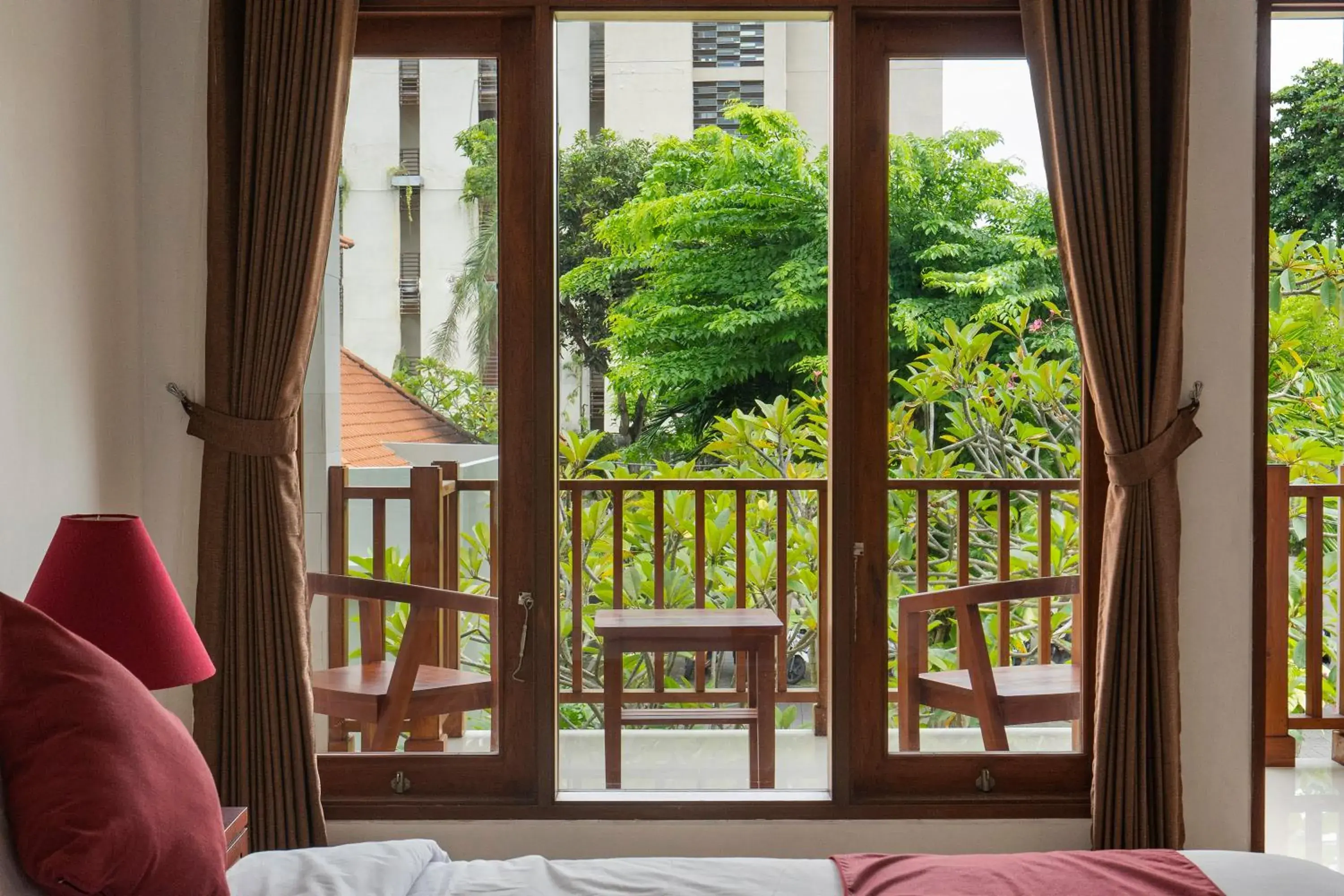 Patio, View in Kusuma Resort Seminyak