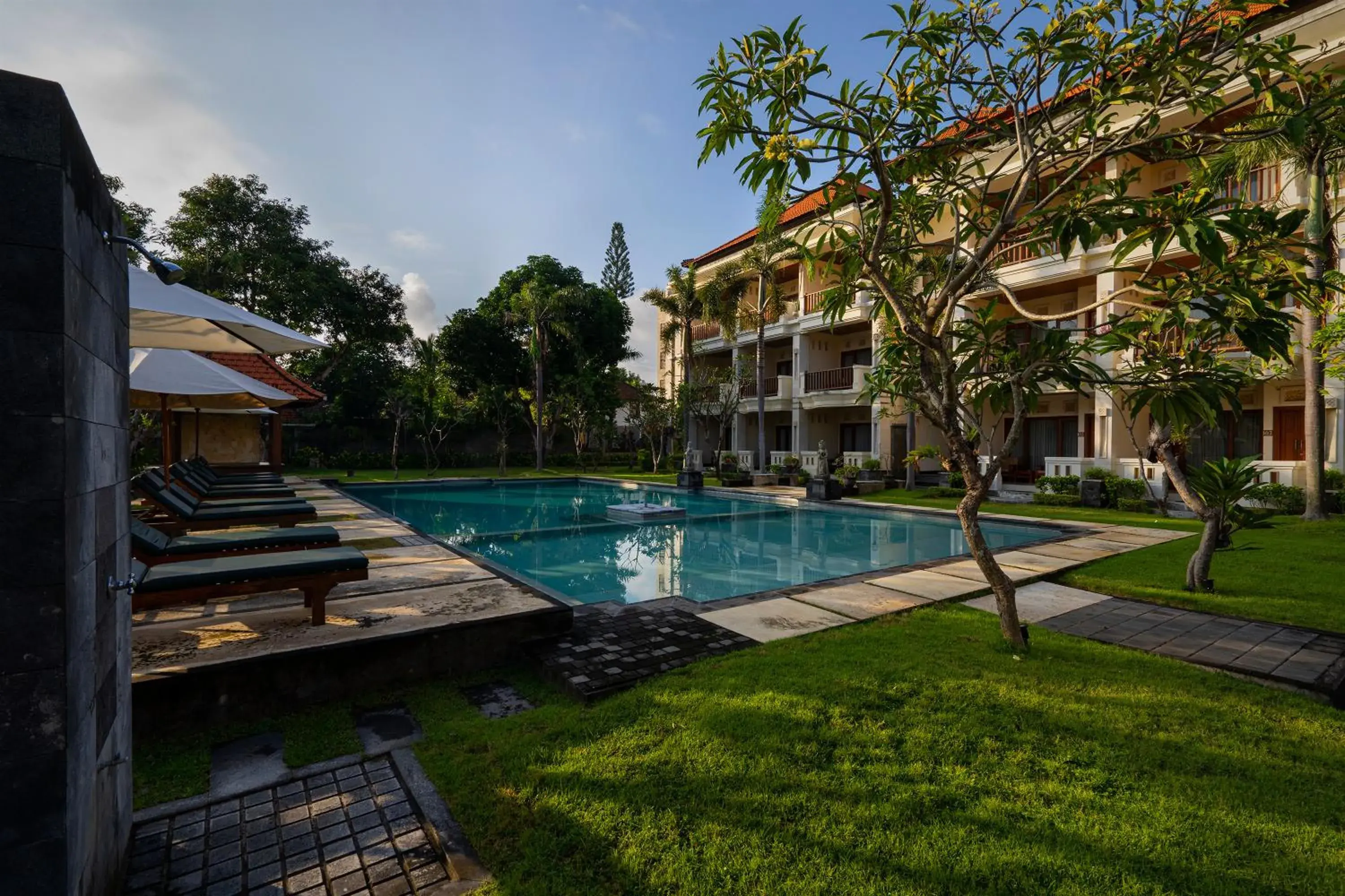 Garden, Swimming Pool in Kusuma Resort Seminyak