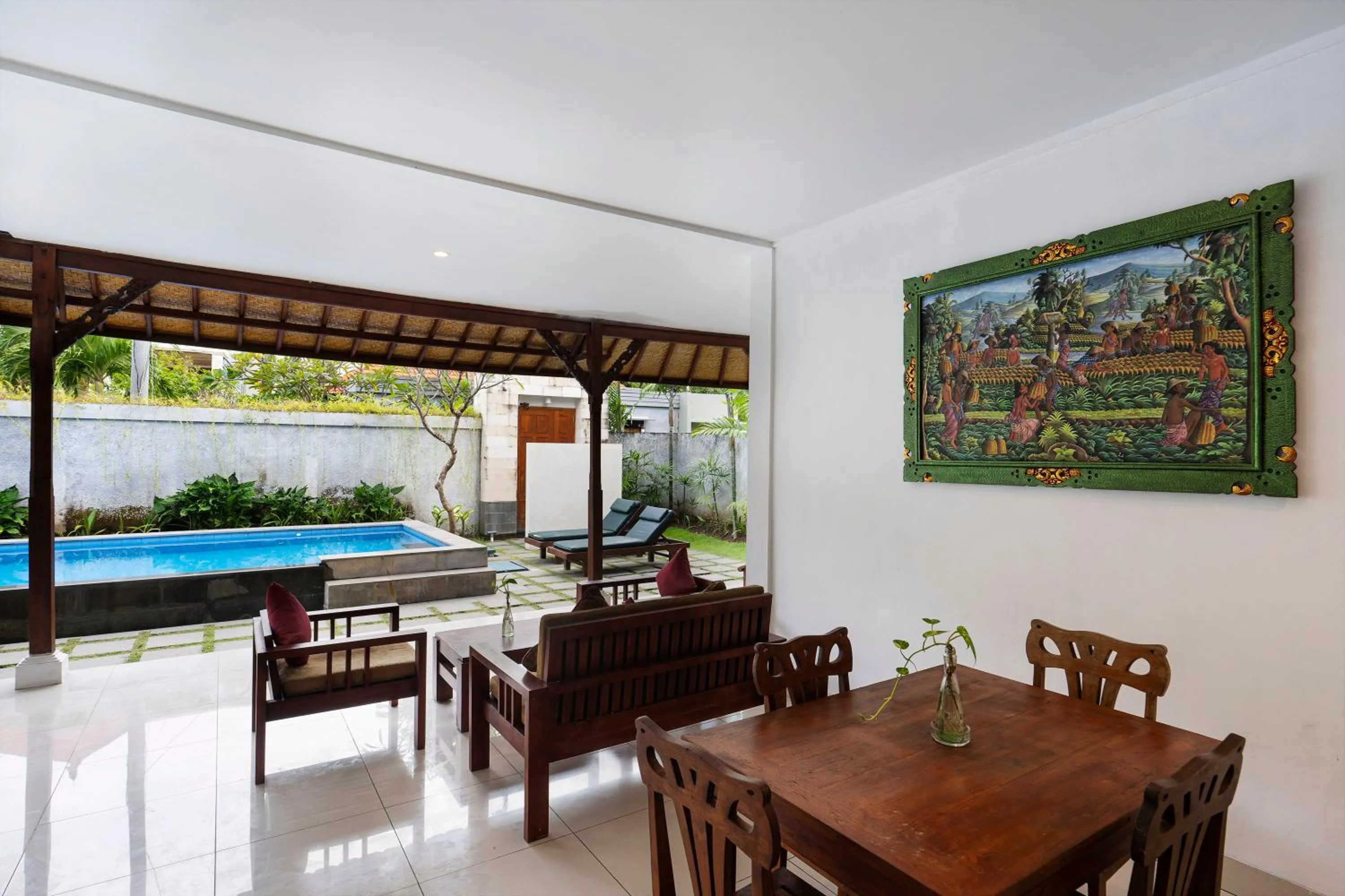 Living room in Kusuma Resort Seminyak
