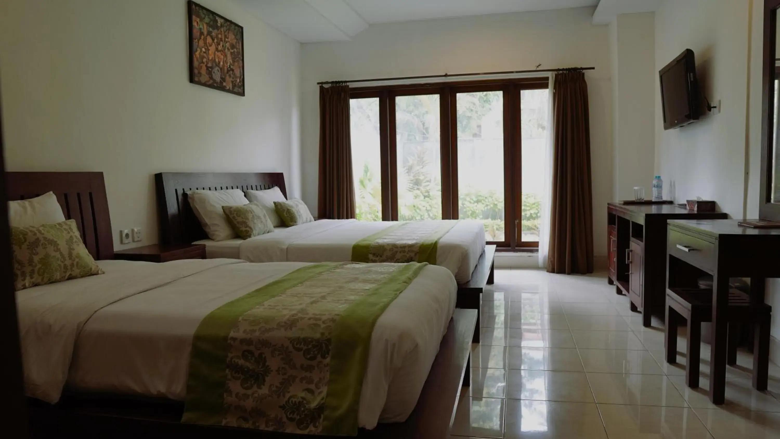 Bed in Kusuma Resort Seminyak