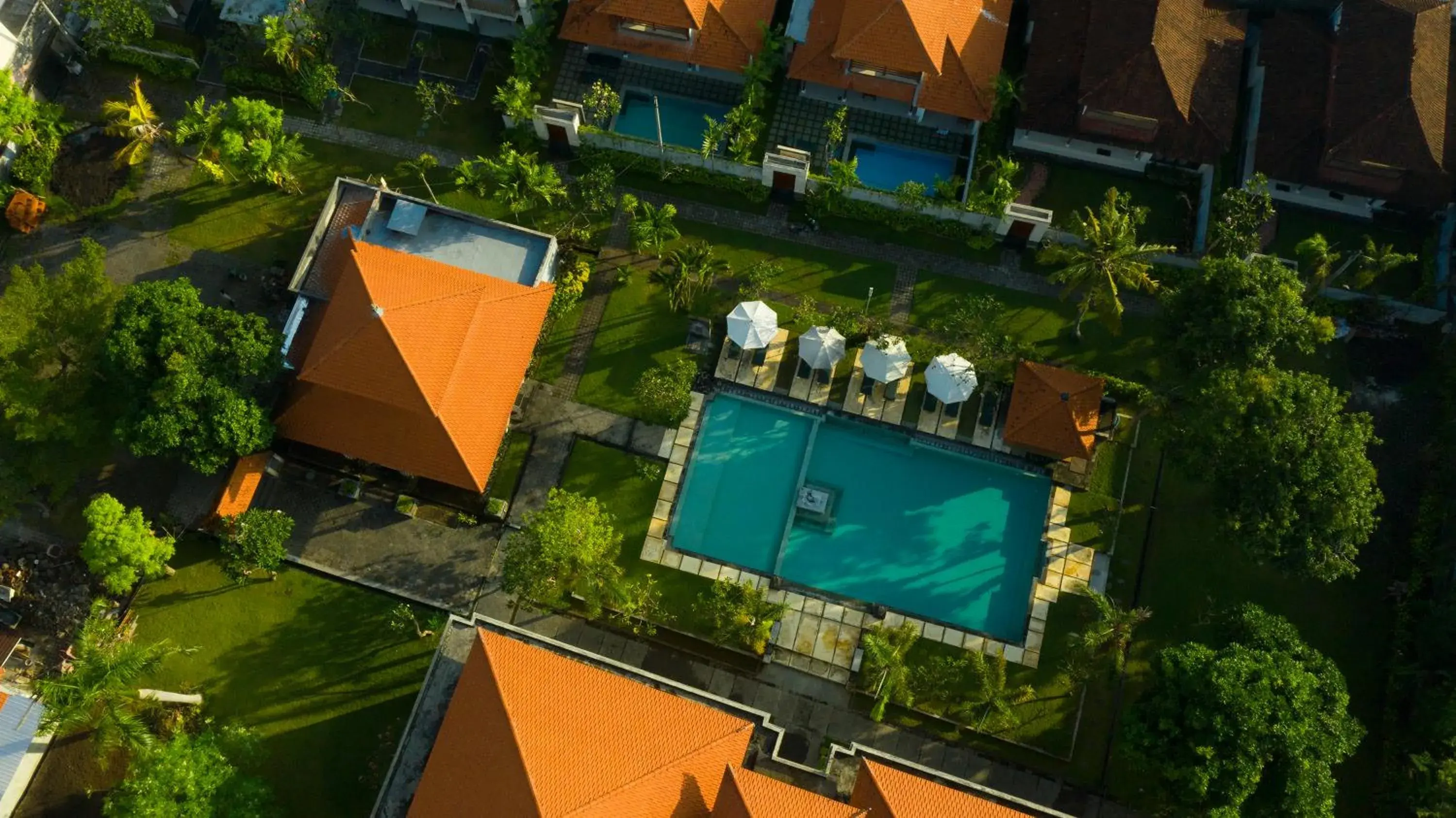 Bird's eye view, Bird's-eye View in Kusuma Resort Seminyak