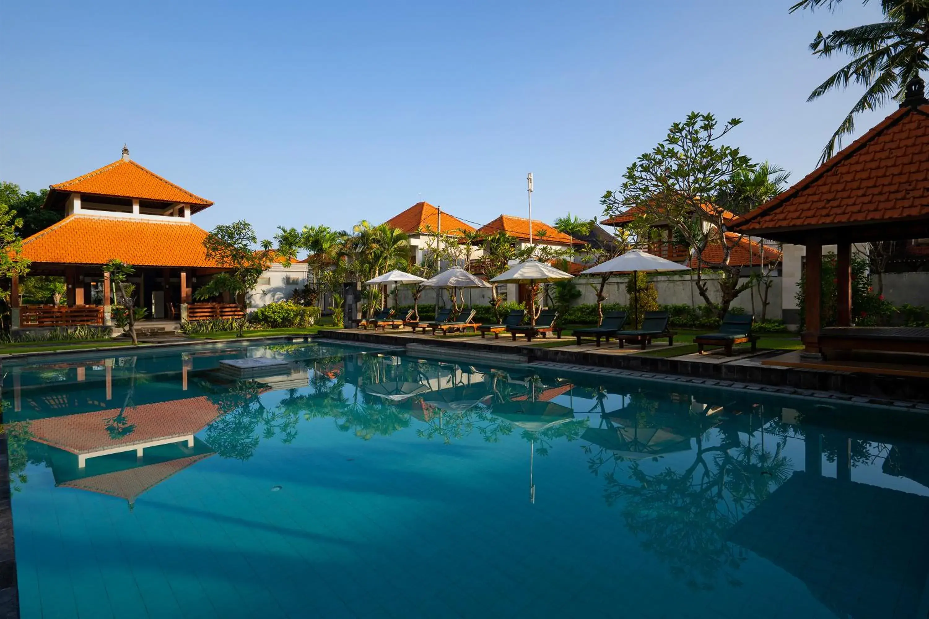 Property building, Swimming Pool in Kusuma Resort Seminyak